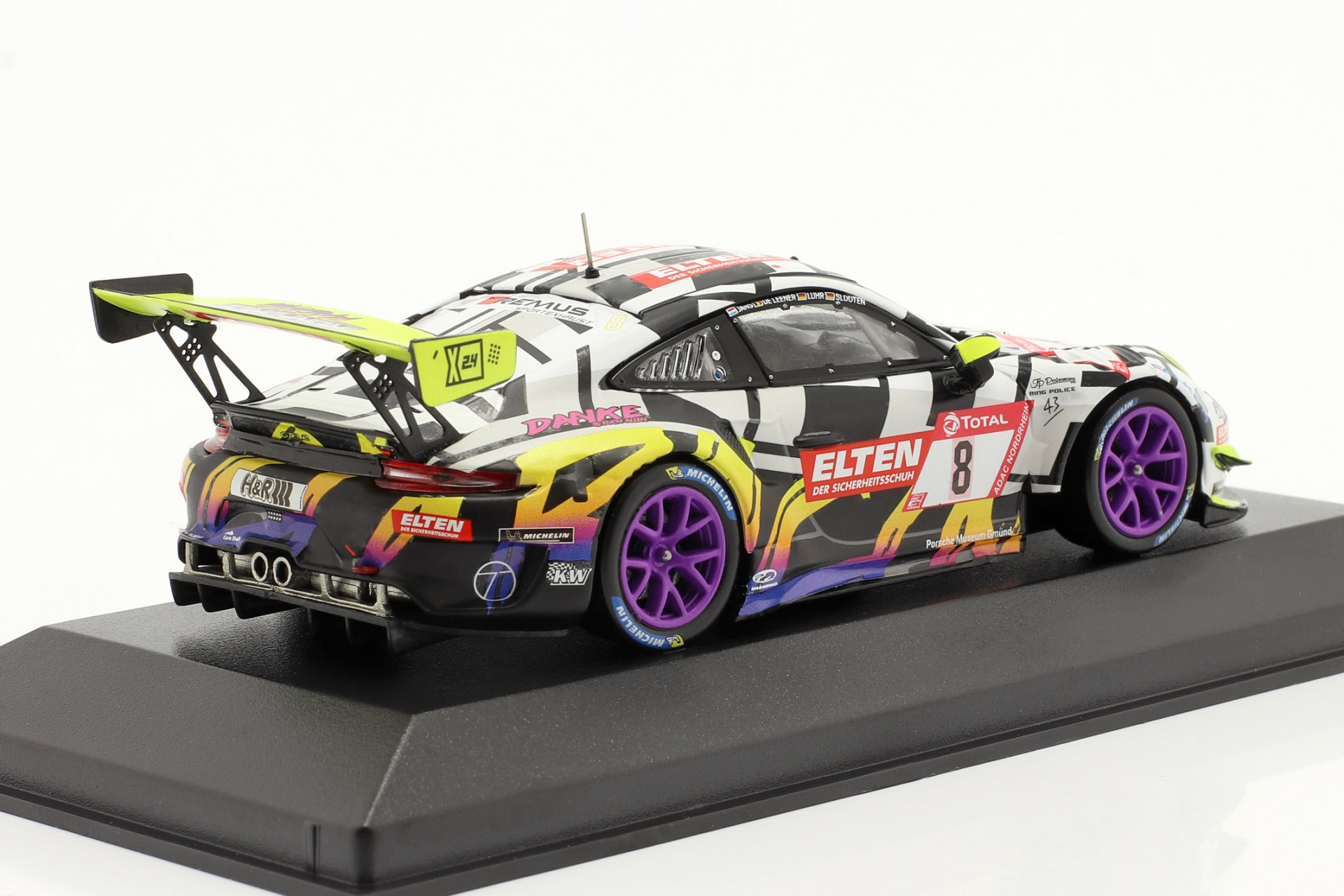 Porsche 911 GT3 R #8 24h N&uuml;rburgring 2019 Iron Force  