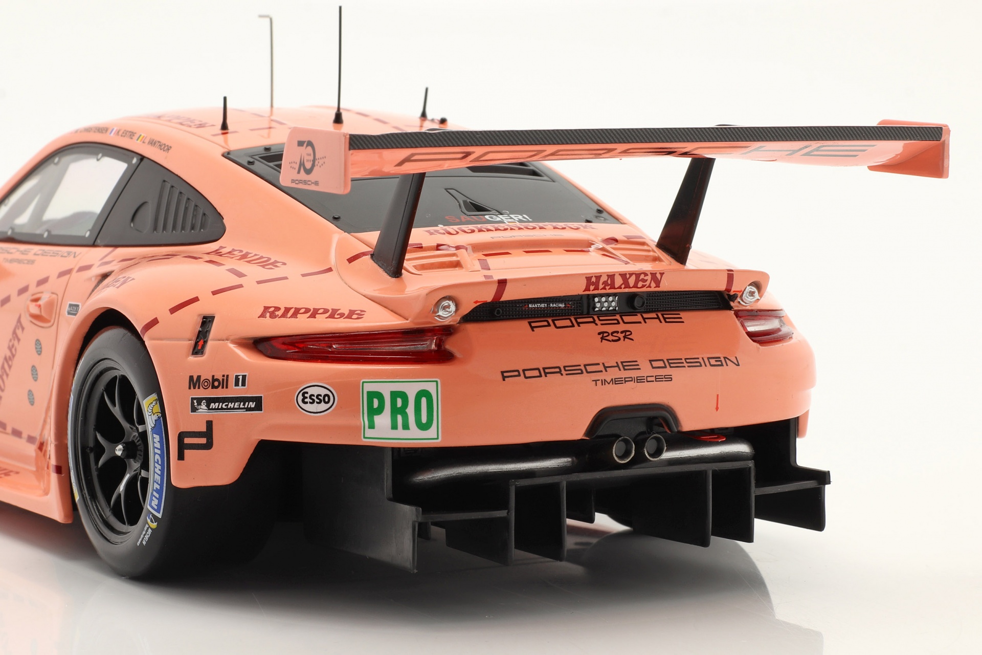 Porsche 911 (991) RSR #92 Sieger LMGTE-Klasse  24h LeMans 2018 Pink Pig  
