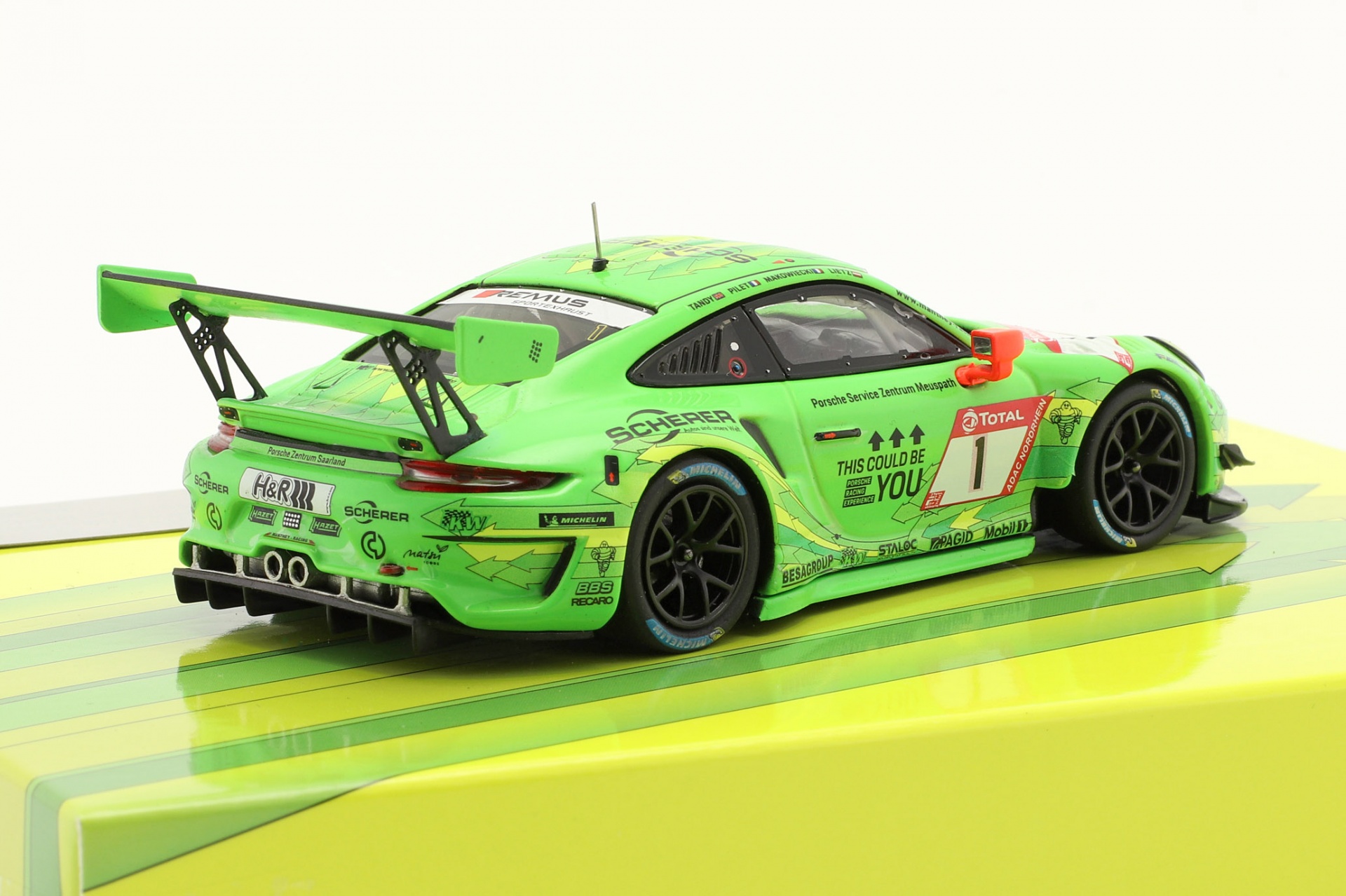 Porsche 911 GT3 R #1 24h N&uuml;rburgring 2019 Manthey Racing  