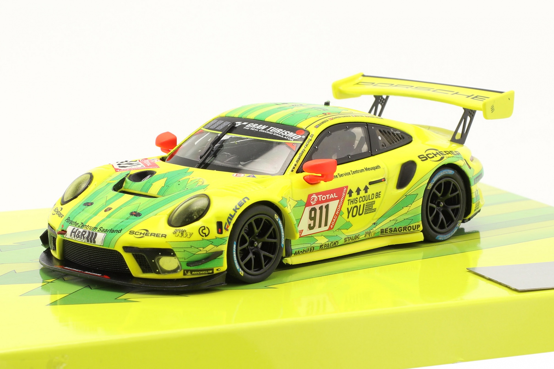 Porsche 911 GT3 R #911 2nd 24h N&uuml;rburgring 2019 Manthey Grello  