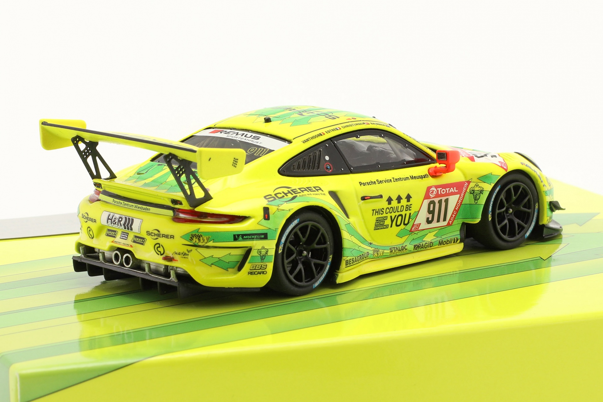 Porsche 911 GT3 R #911 2nd 24h N&uuml;rburgring 2019 Manthey Grello  