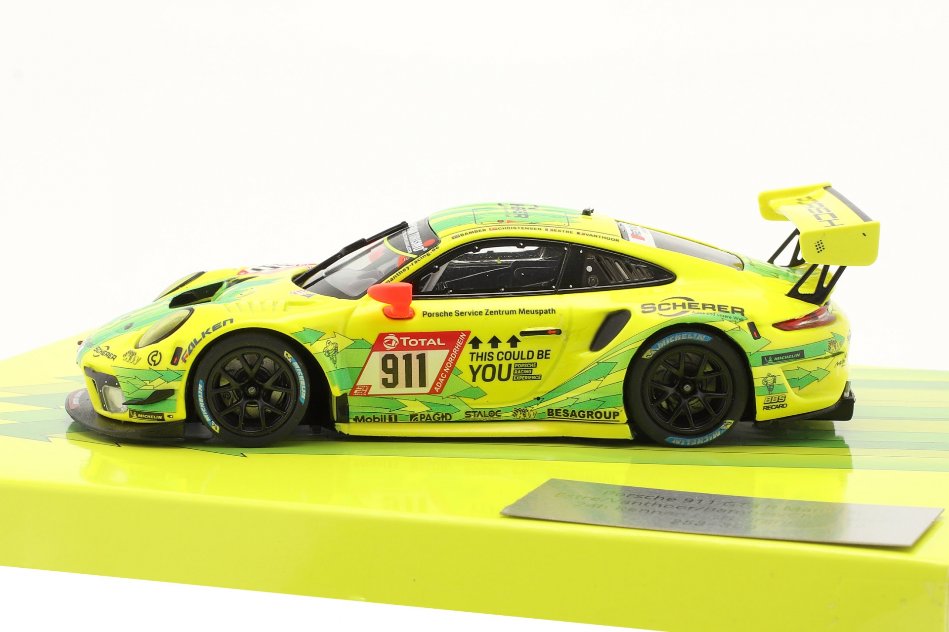 Porsche 911 GT3 R #911 2nd 24h N&uuml;rburgring 2019 Manthey Grello  