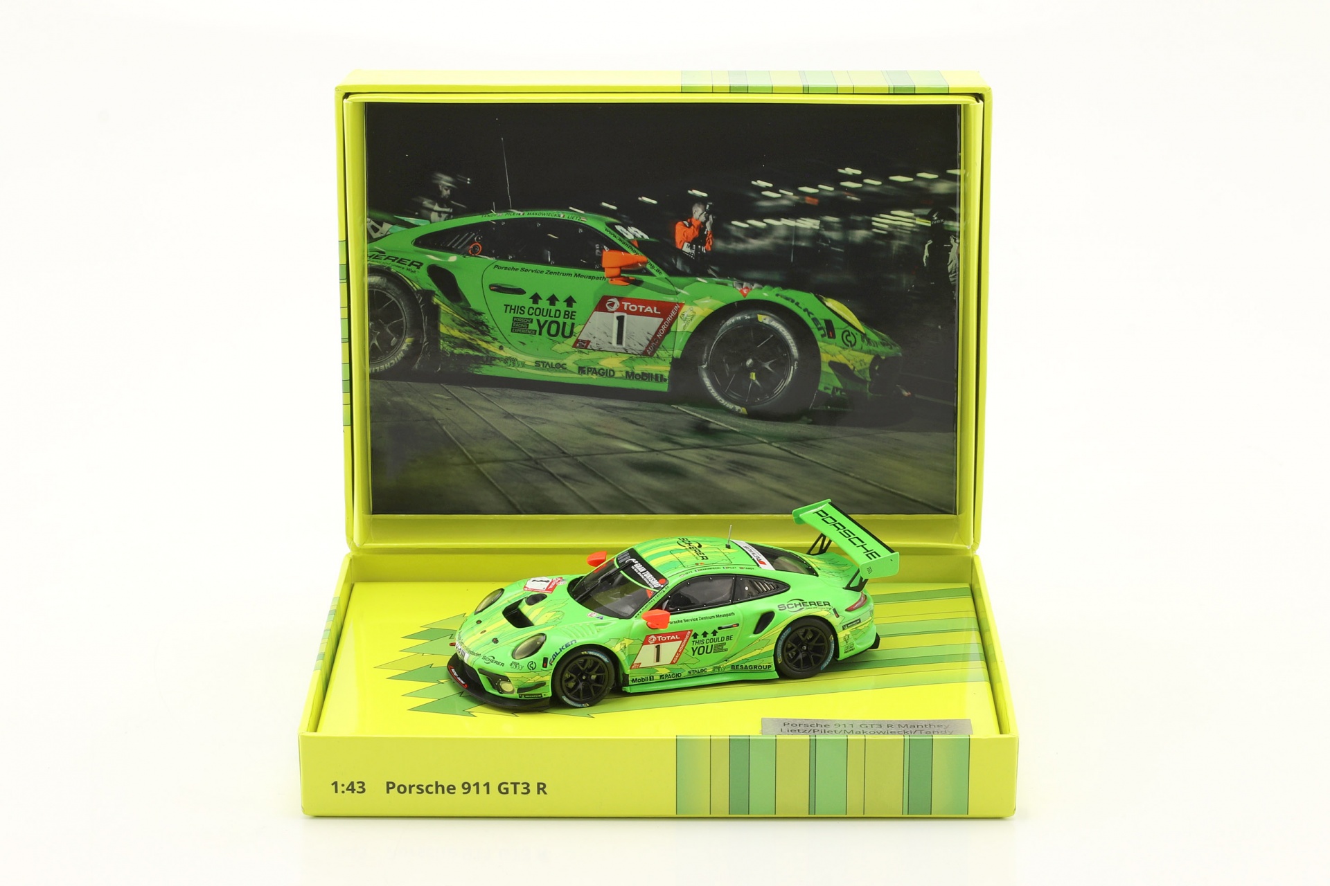 Porsche 911 GT3 R #1 24h N&uuml;rburgring 2019 Manthey Racing  
