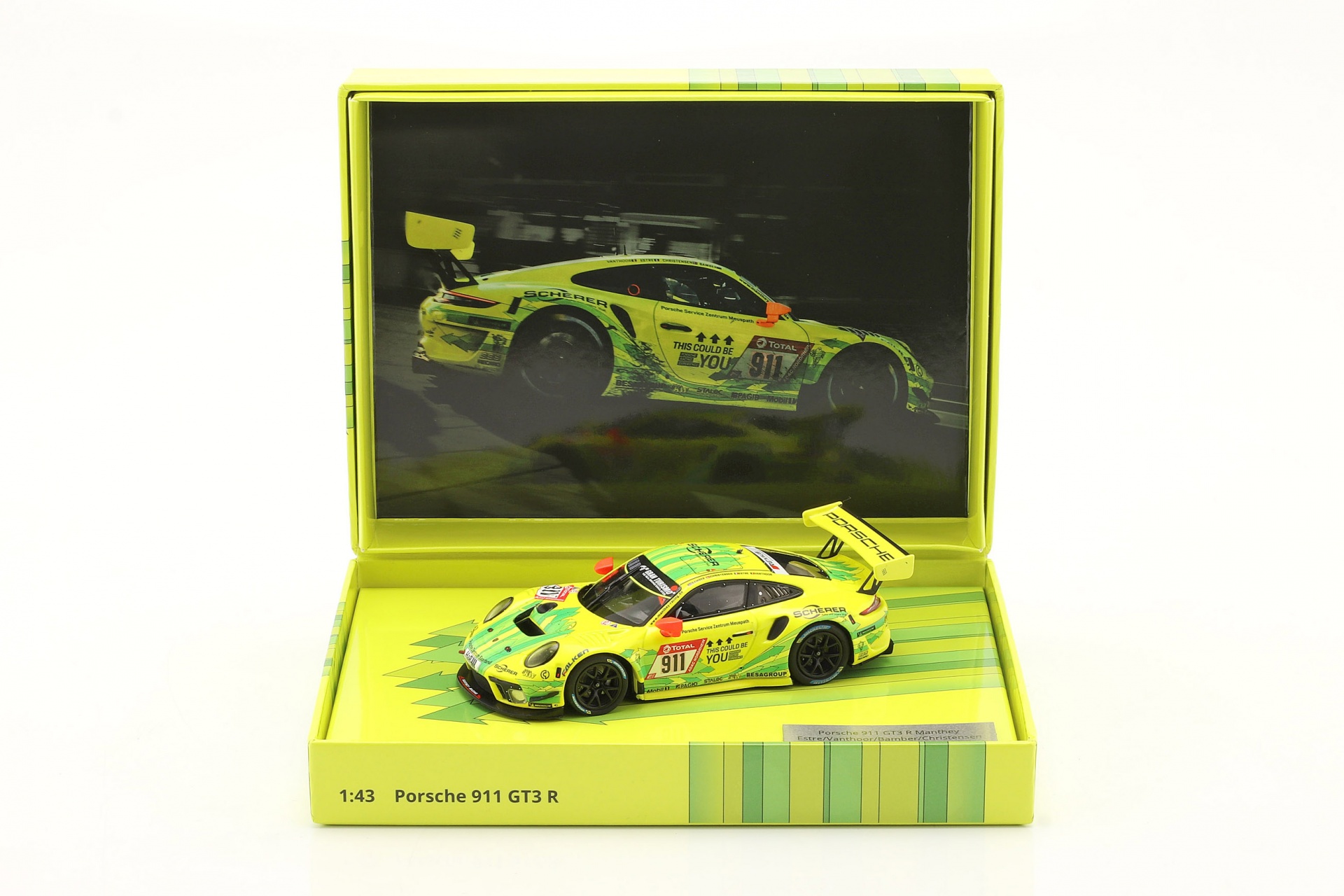 Porsche 911 GT3 R #911 2nd 24h N&uuml;rburgring 2019 Manthey Grello  