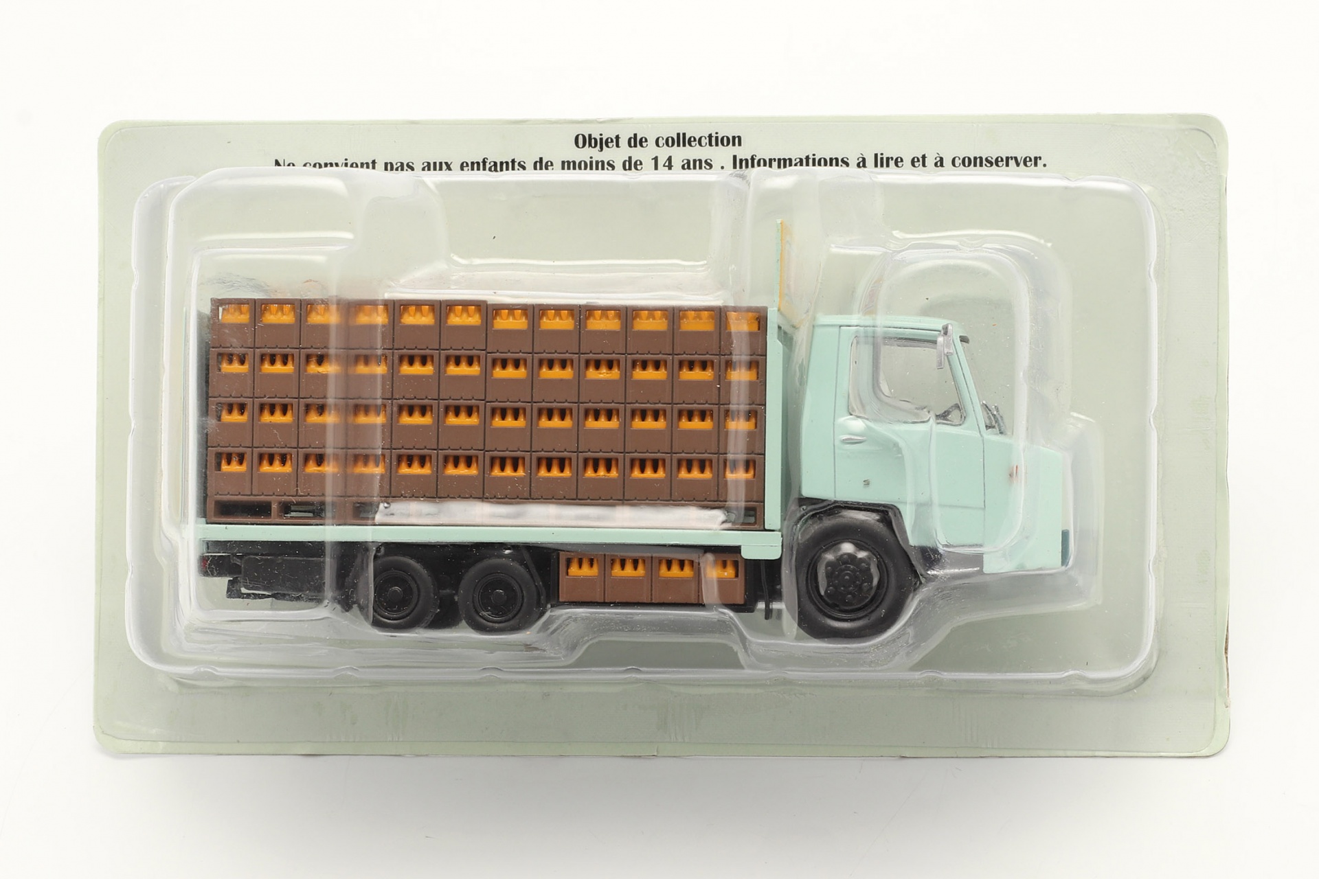 Berliet Tekel Getr&auml;nketransporter Baujahr 1966 hellblau  