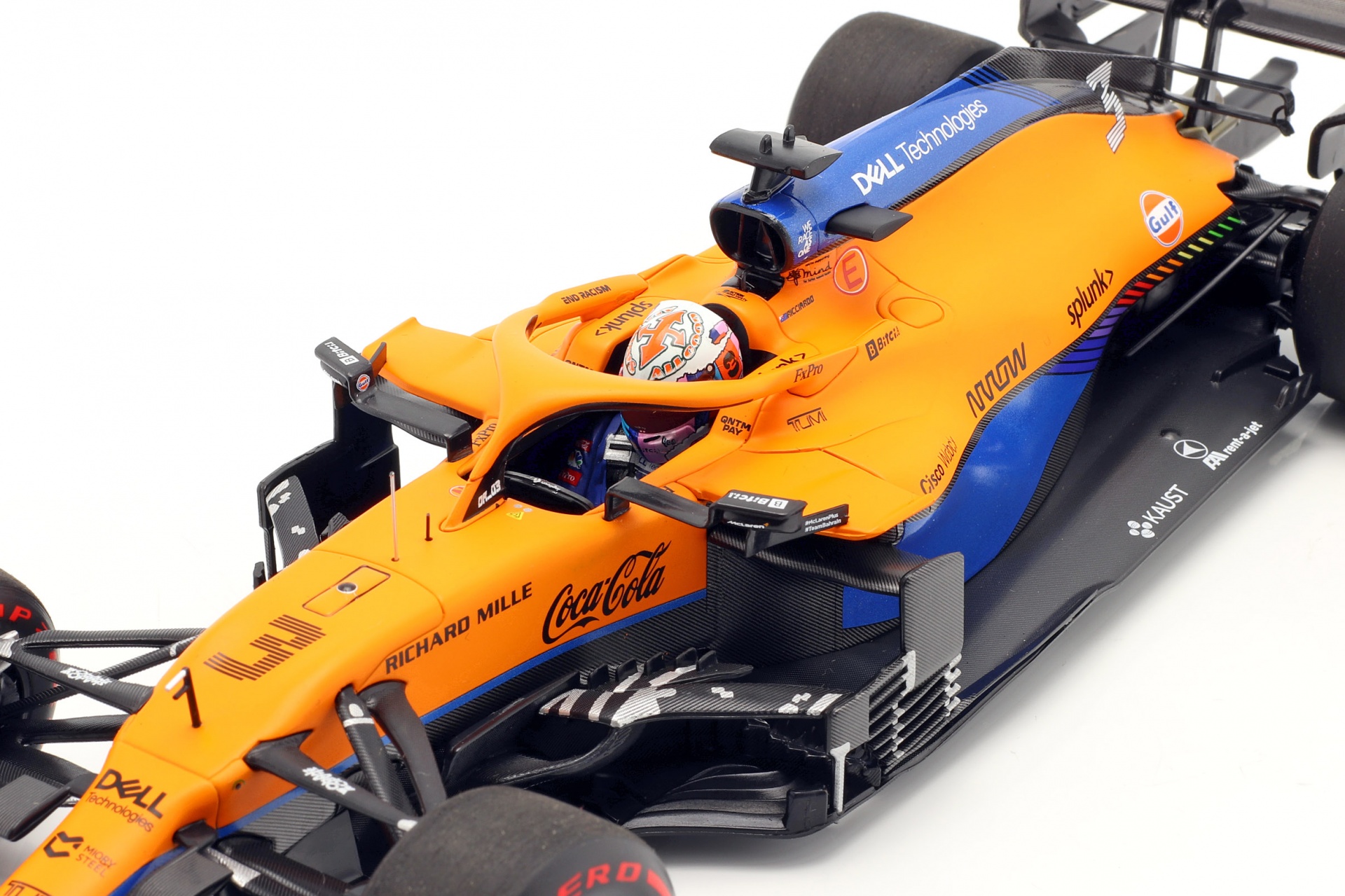 Daniel Ricciardo McLaren MCL35M #3 7th Bahrain GP Formel 1 2021  