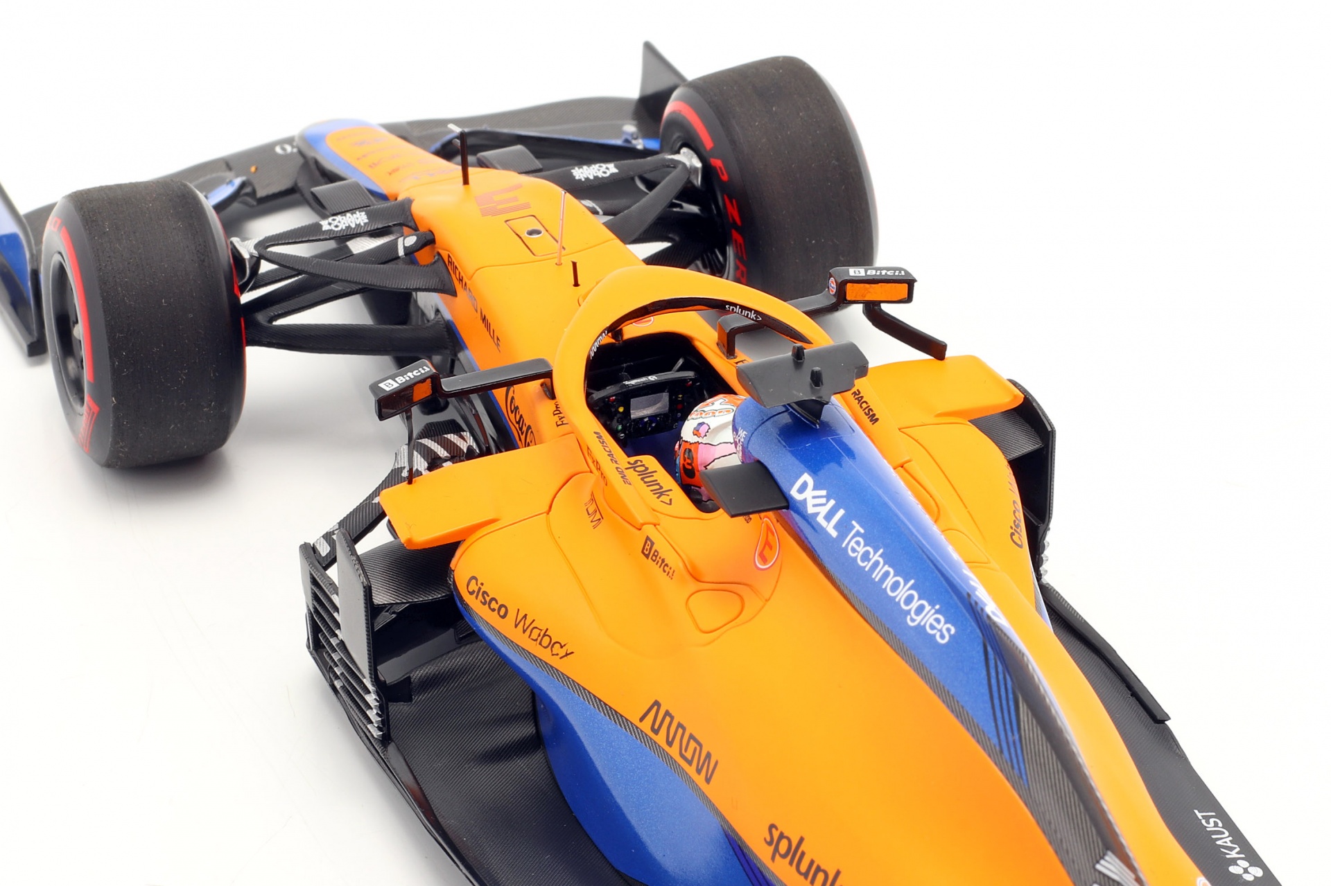 Daniel Ricciardo McLaren MCL35M #3 7th Bahrain GP Formel 1 2021  