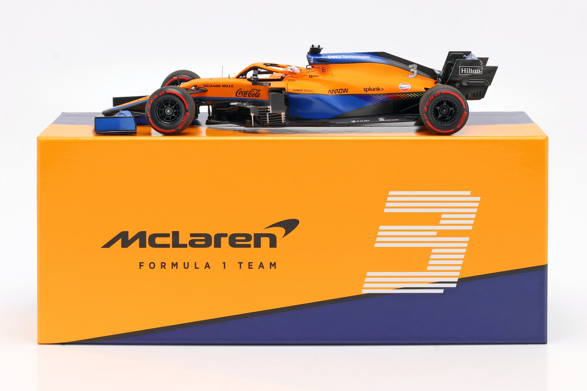 Daniel Ricciardo McLaren MCL35M #3 7th Bahrain GP Formel 1 2021  