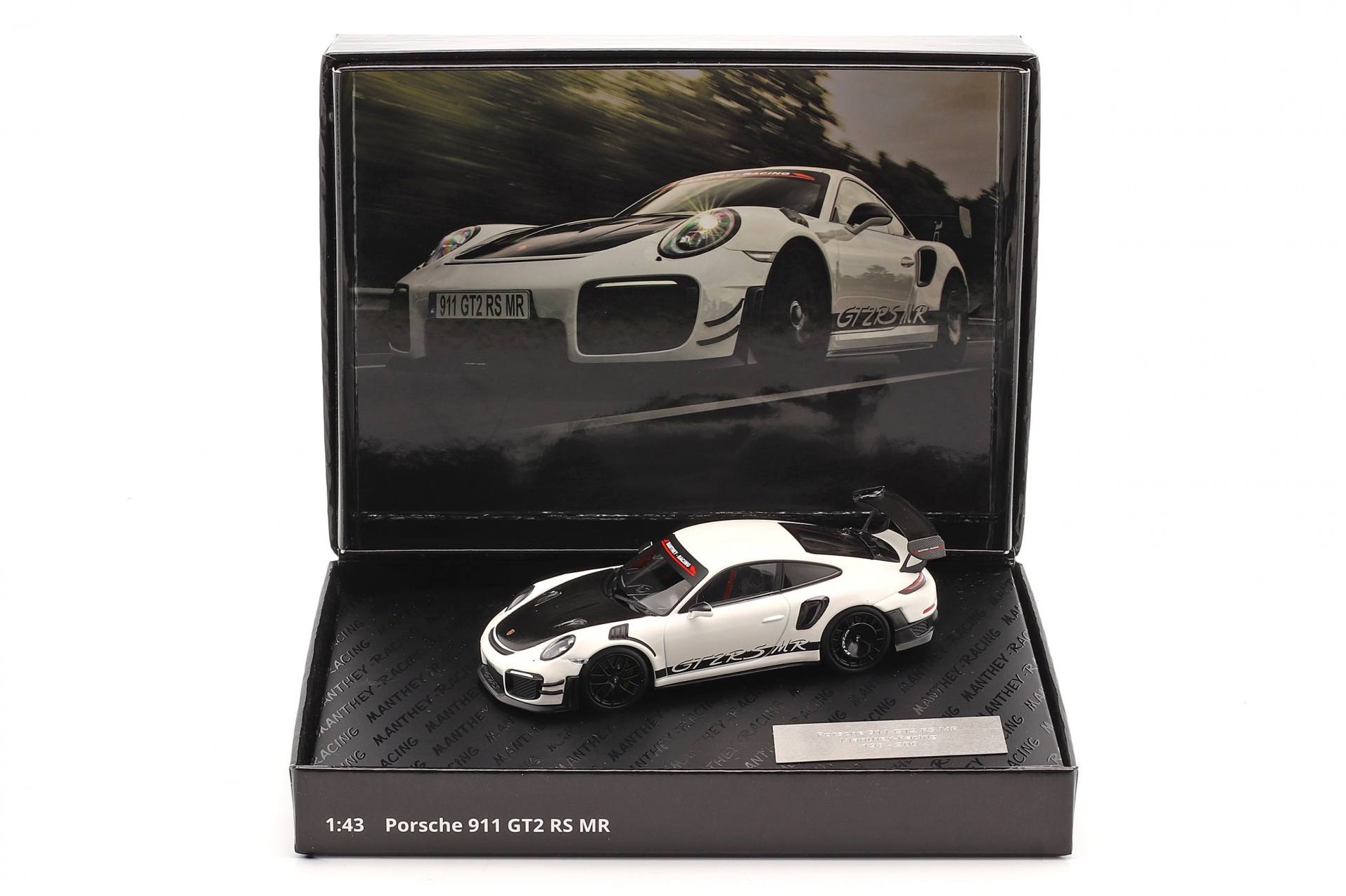Porsche 911 (991 II) GT2 RS MR Manthey Racing wei&szlig; / schwarz  