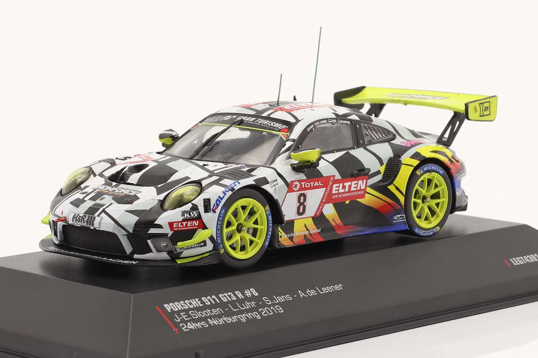Porsche 911 GT3 R #8 24h N&uuml;rburgring 2019 Iron Force  