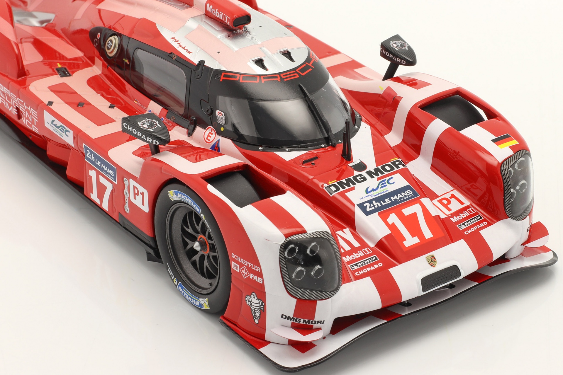 Porsche 919 Hybrid #17 2nd 24h LeMans 2015 Bernhard, Hartley, Webber  