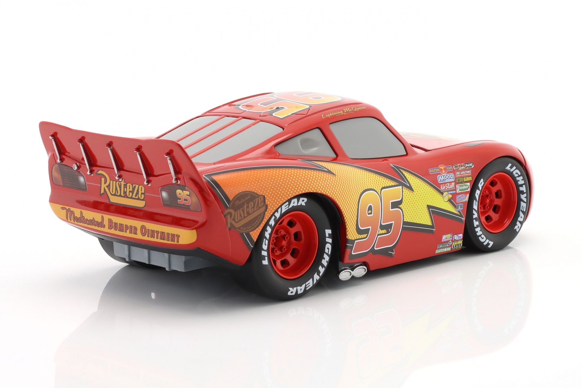 Lightning McQueen #95 Disney Film Cars rot  Jada Toys