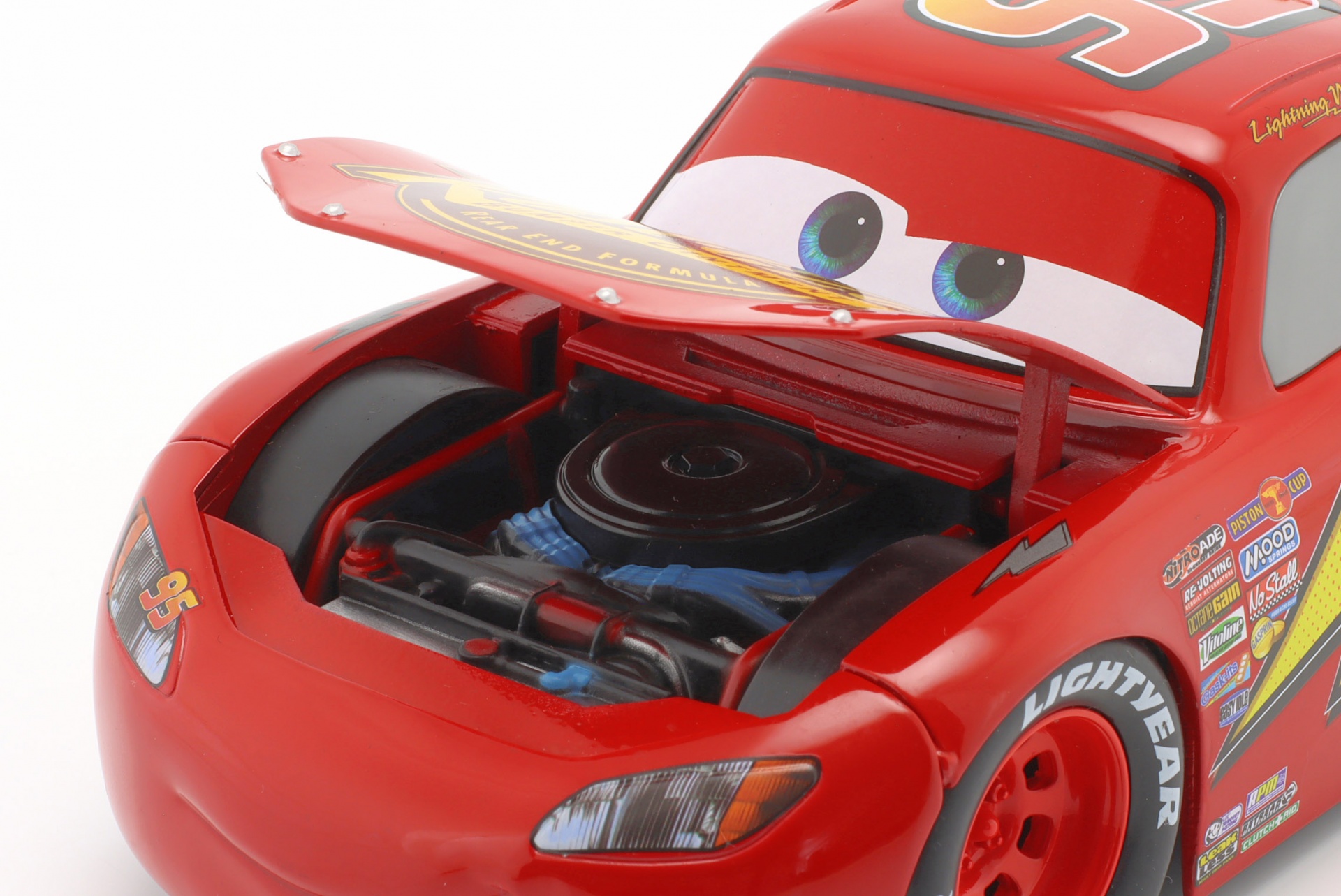Lightning McQueen #95 Disney Film Cars rot  Jada Toys