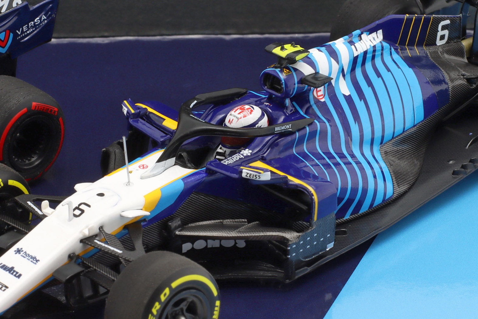 Russell #63 & Latifi #6 2-Car Set Williams FW43B Formel 1 2021  