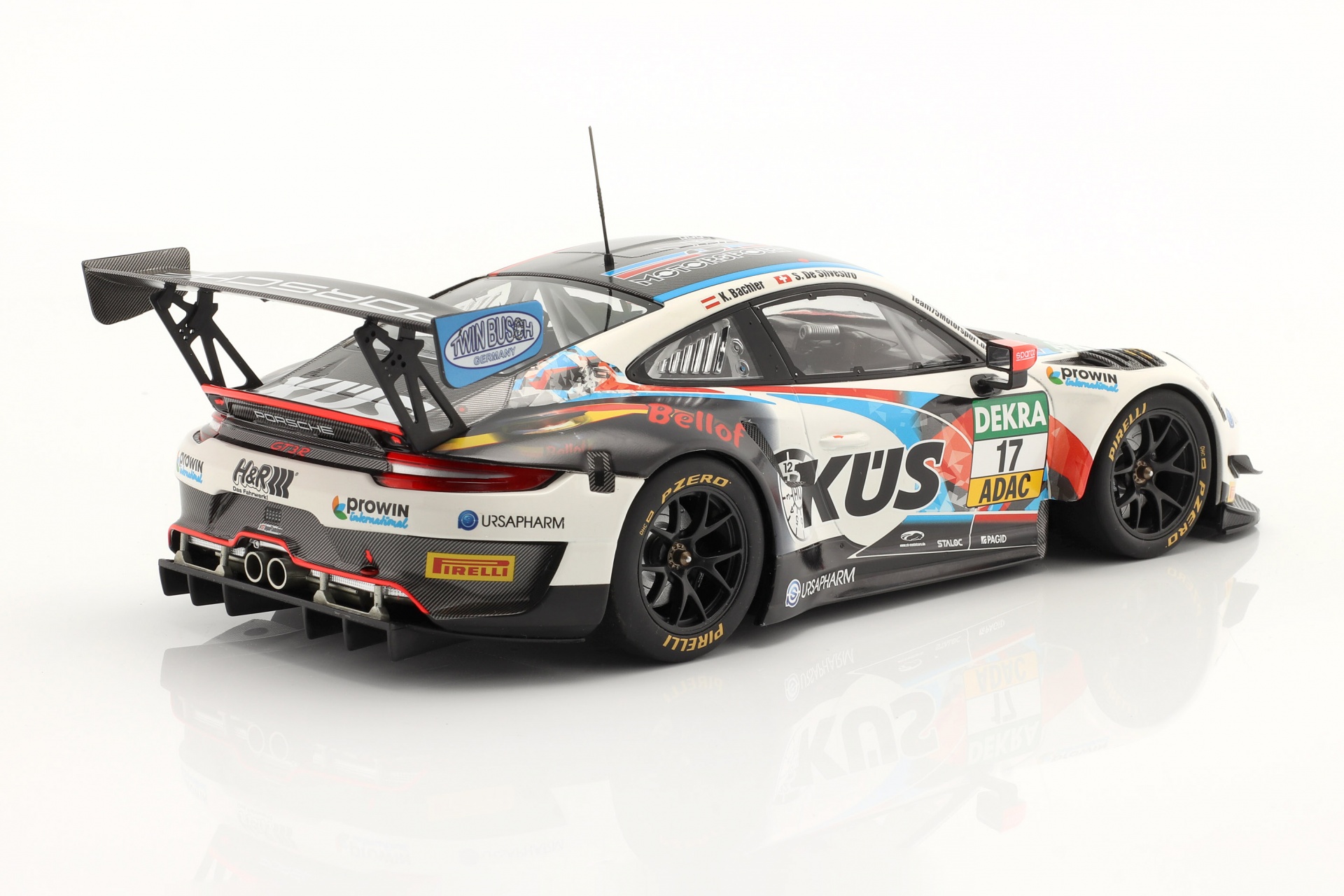 Porsche 911 GT3 R #17 GT Masters 2020 Team75 Bellof Tribute  