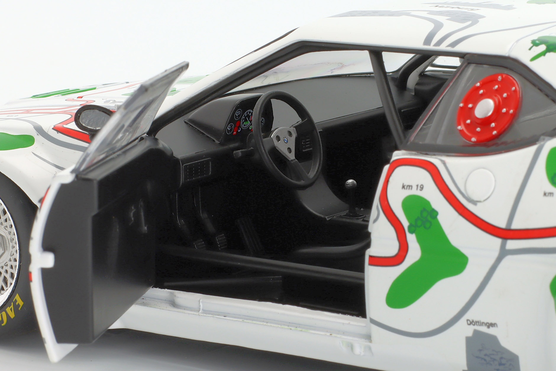 BMW M1 Procar #201 3rd 1000km N&uuml;rburgring 1980 Stuck, Piquet  