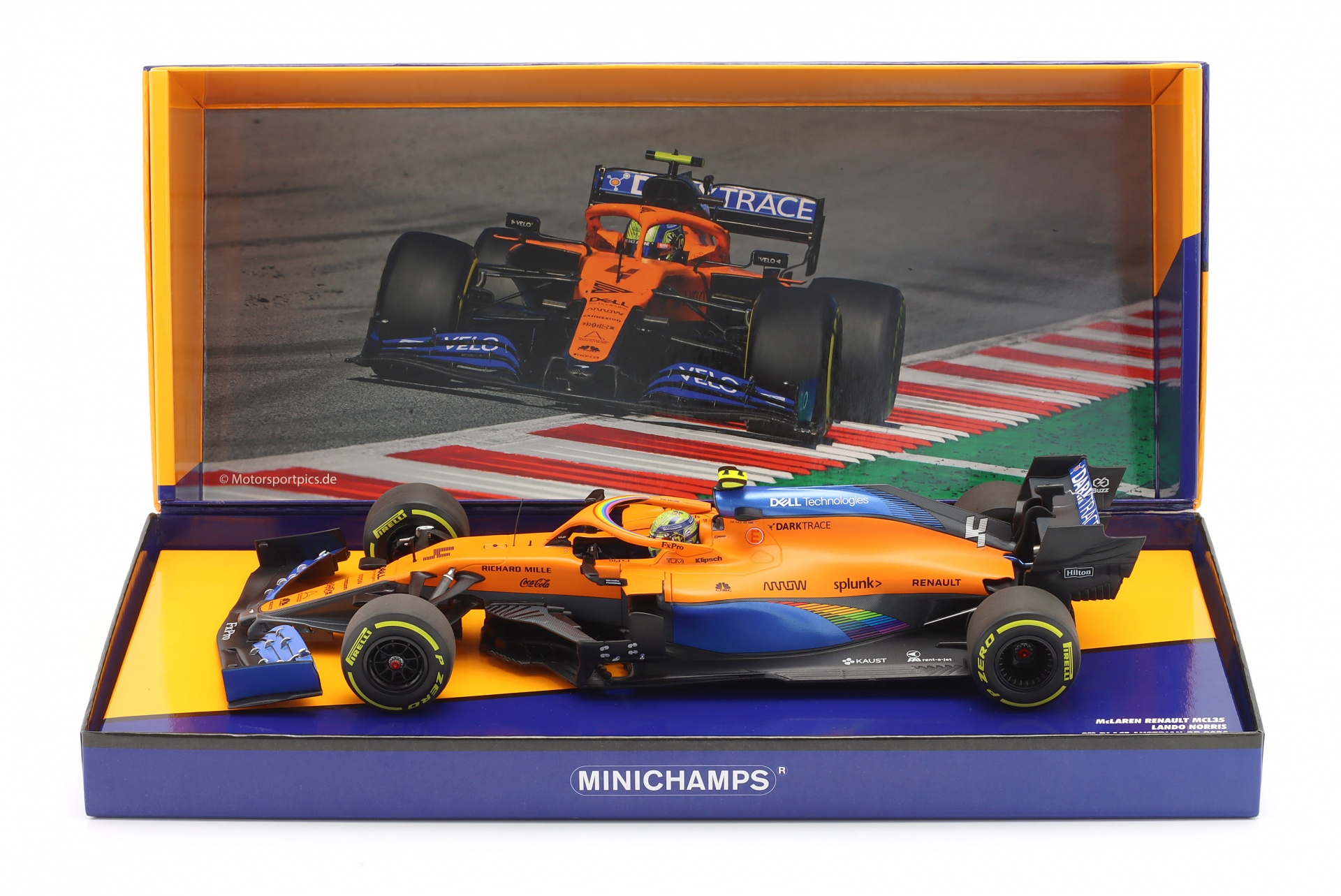 Lando Norris McLaren MCL35 #4 3rd &Ouml;sterreich GP Formel 1 2020  