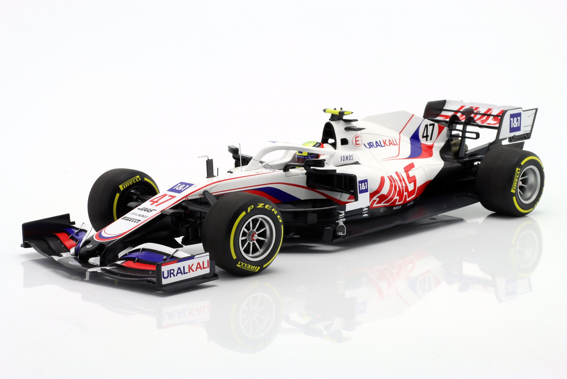 Mick Schumacher Haas VF-21 #47 Bahrain GP Formel 1 2021  