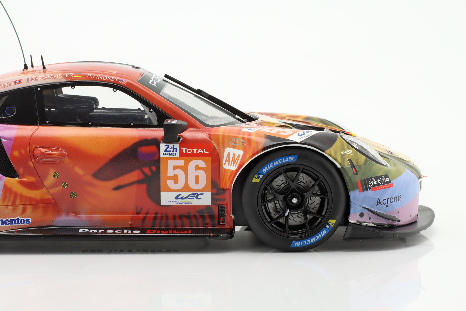 Porsche 911 RSR #56 Winner LMGTE AM 24h LeMans 2019 Team Project 1  