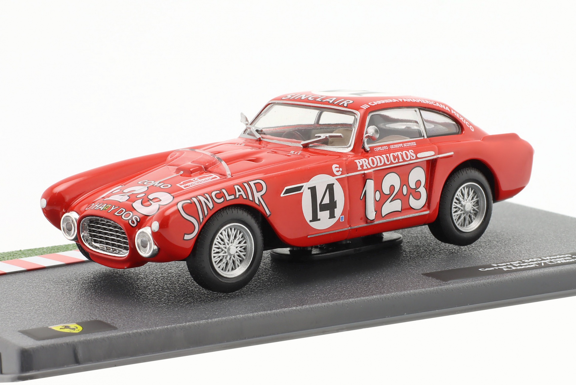 Ferrari 340 Mexico Berlinetta Vignale #14 Carrera Panamericana 1952  