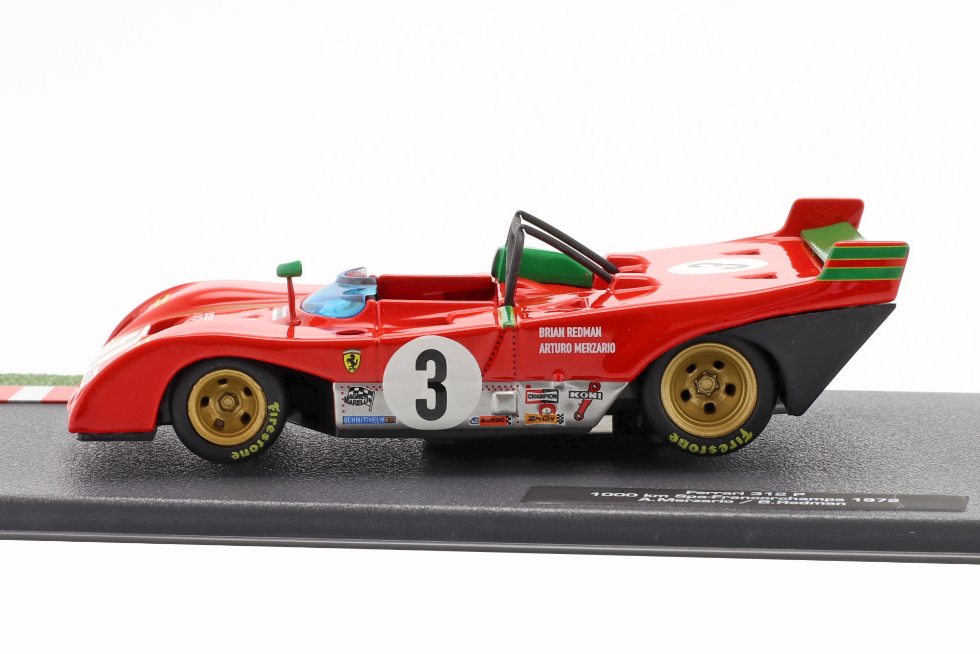 Ferrari 312 PB #3 Sieger 24h Spa 1972 Redman, Merzario  