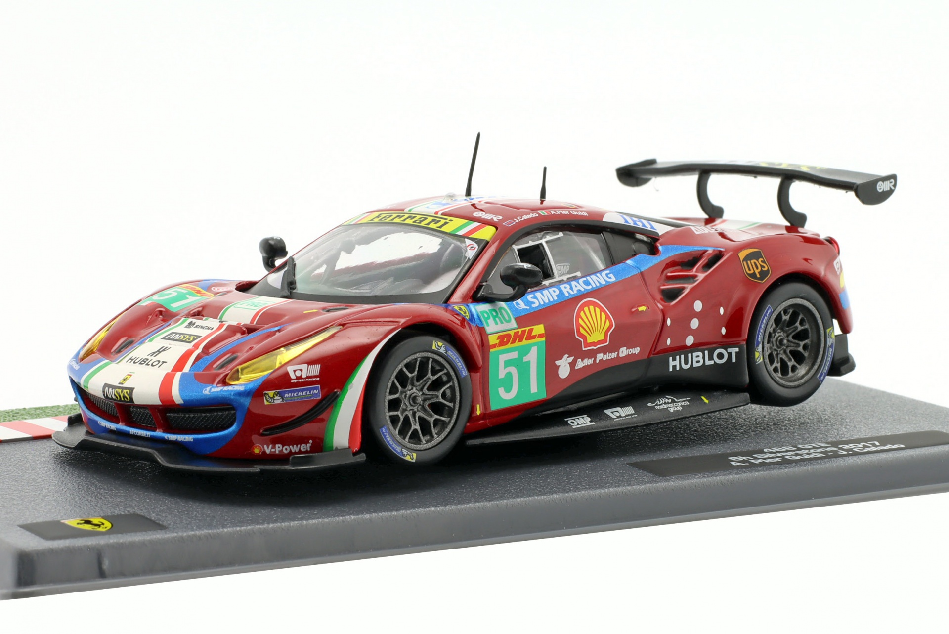 Ferrari 488 GTE #51 6h Silverstone 2017 Calado, Pier Guidi  