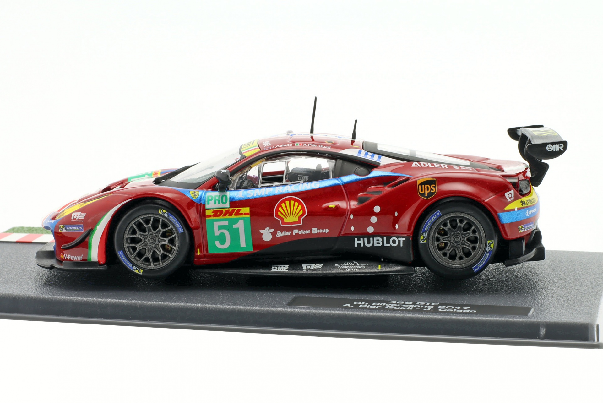 Ferrari 488 GTE #51 6h Silverstone 2017 Calado, Pier Guidi  