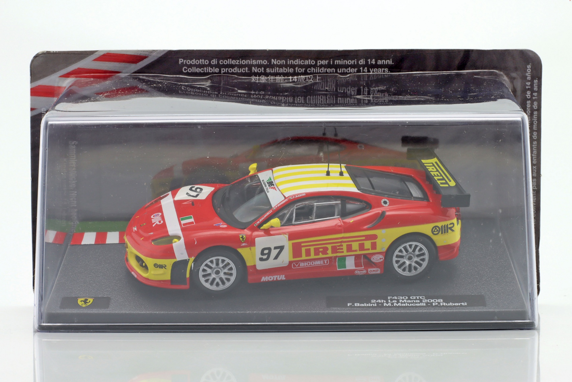 Ferrari F430 GTC #97 24h LeMans 2008 Ruberti, Babini, Malucelli  
