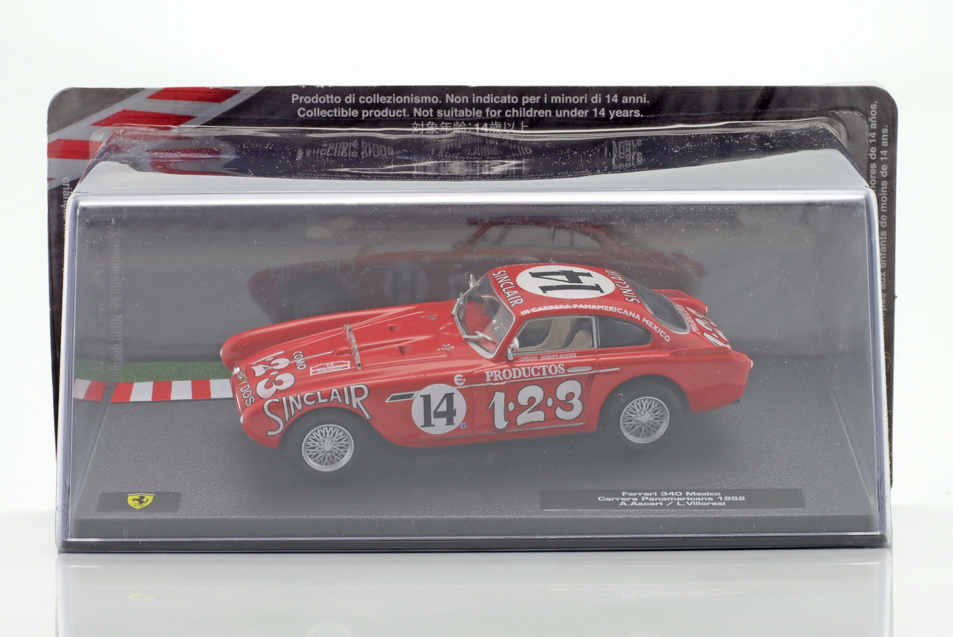 Ferrari 340 Mexico Berlinetta Vignale #14 Carrera Panamericana 1952  