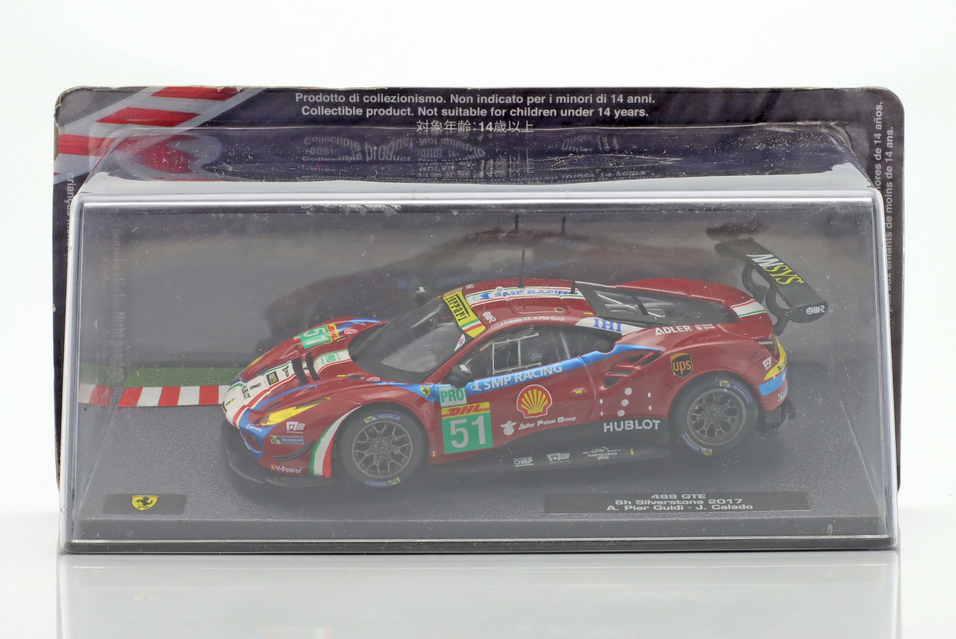 Ferrari 488 GTE #51 6h Silverstone 2017 Calado, Pier Guidi  