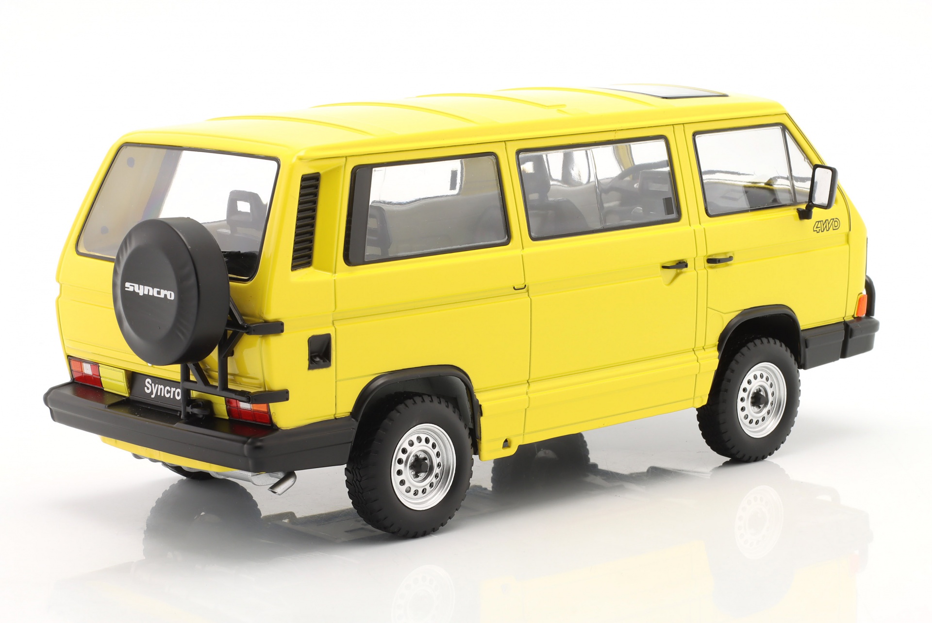 Volkswagen VW Bus T3 Syncro Baujahr 1987 gelb  