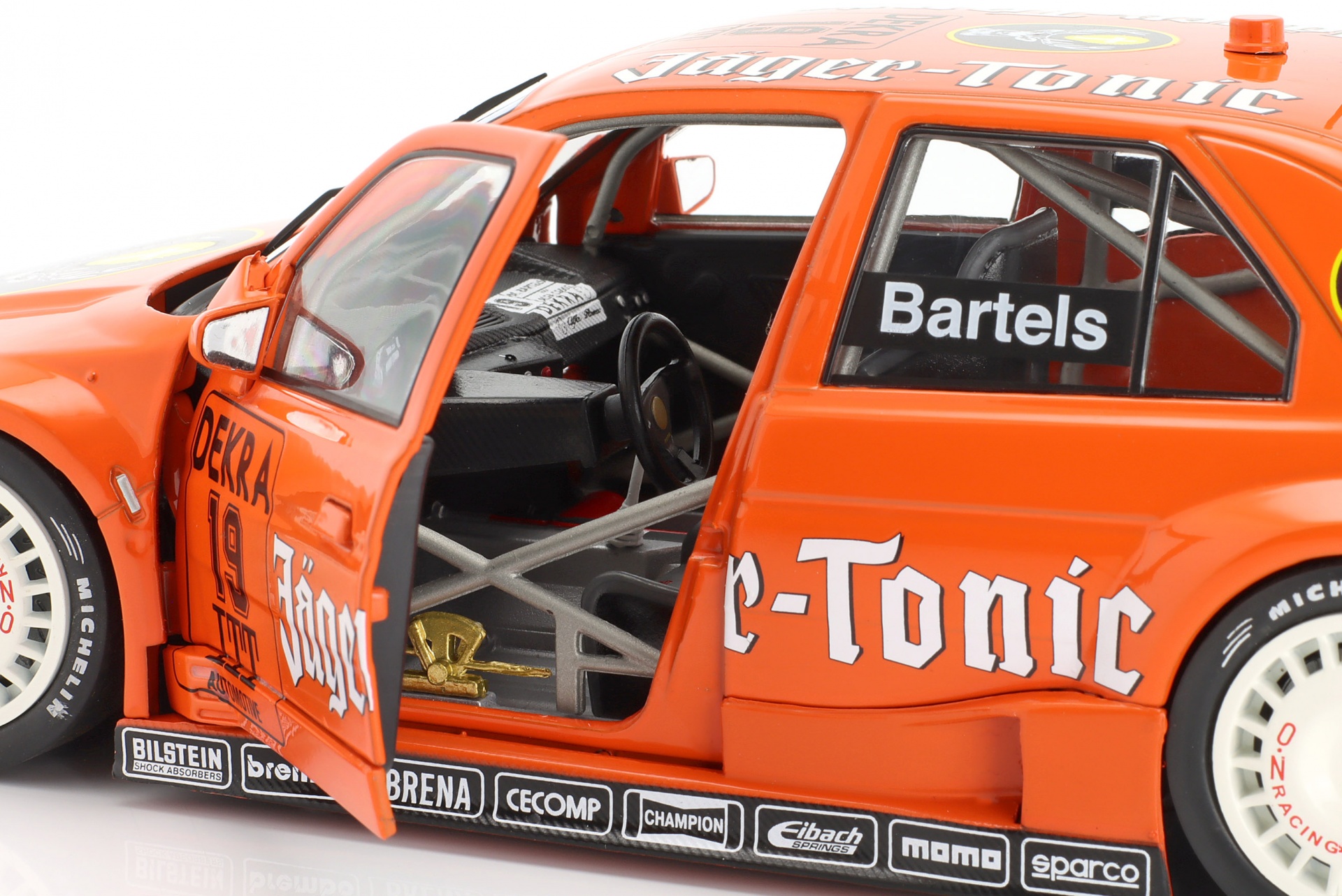 M. Bartels Alfa Romeo 155 V6 TI #19 J&auml;ger-Tonic ITC Helsinki 1995  