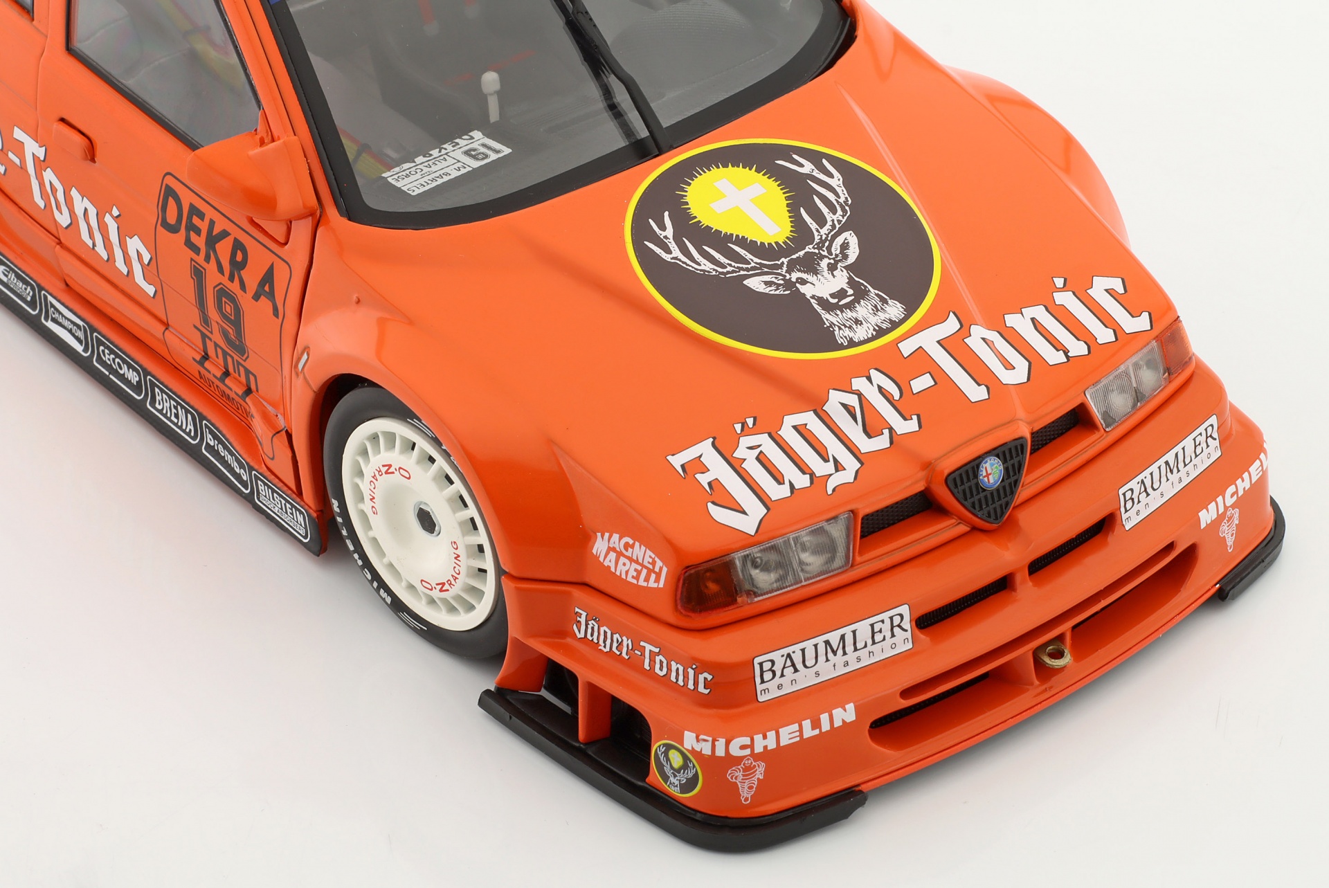 M. Bartels Alfa Romeo 155 V6 TI #19 J&auml;ger-Tonic ITC Helsinki 1995  