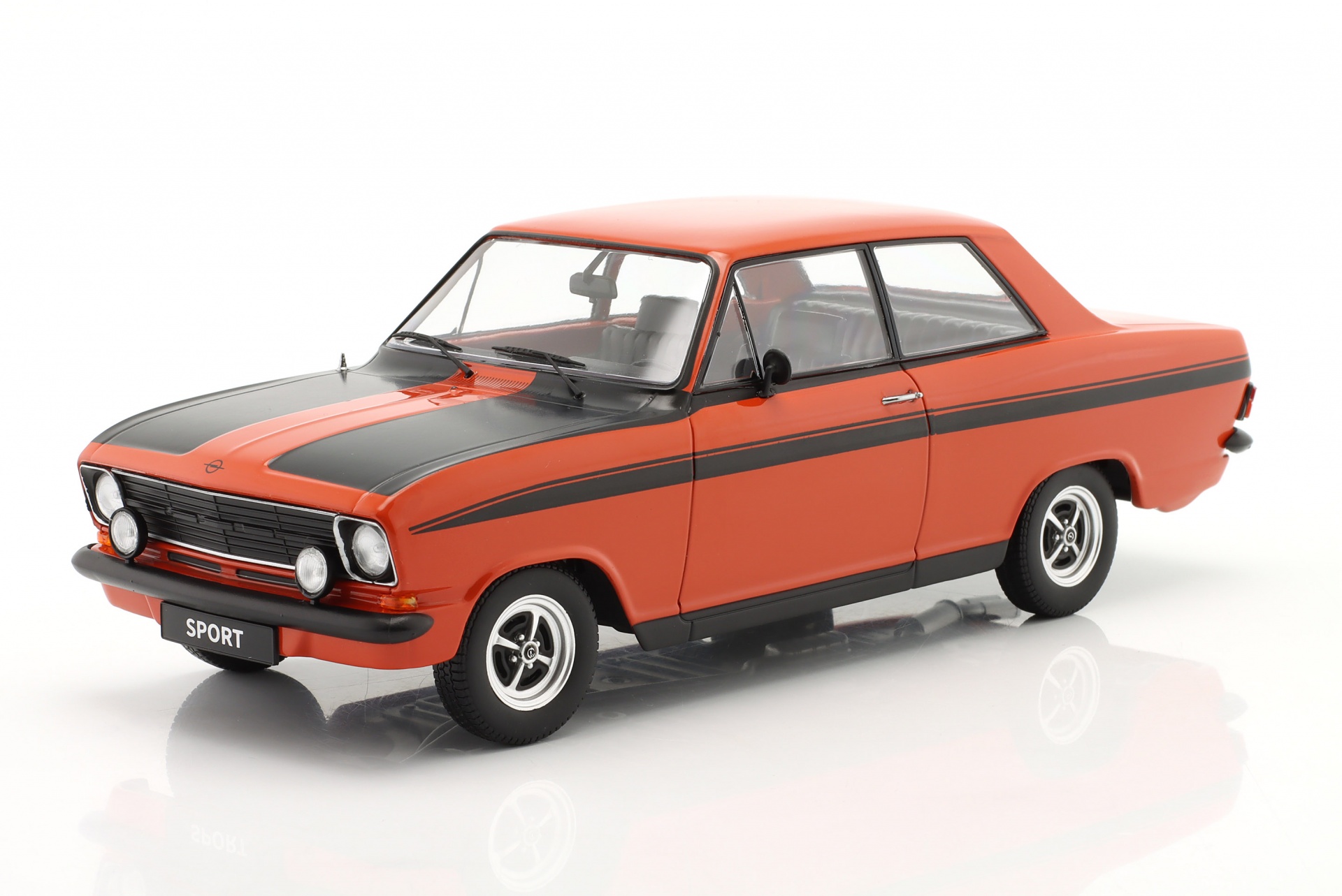 Opel Kadett B Sport Baujahr 1973 rot / schwarz  