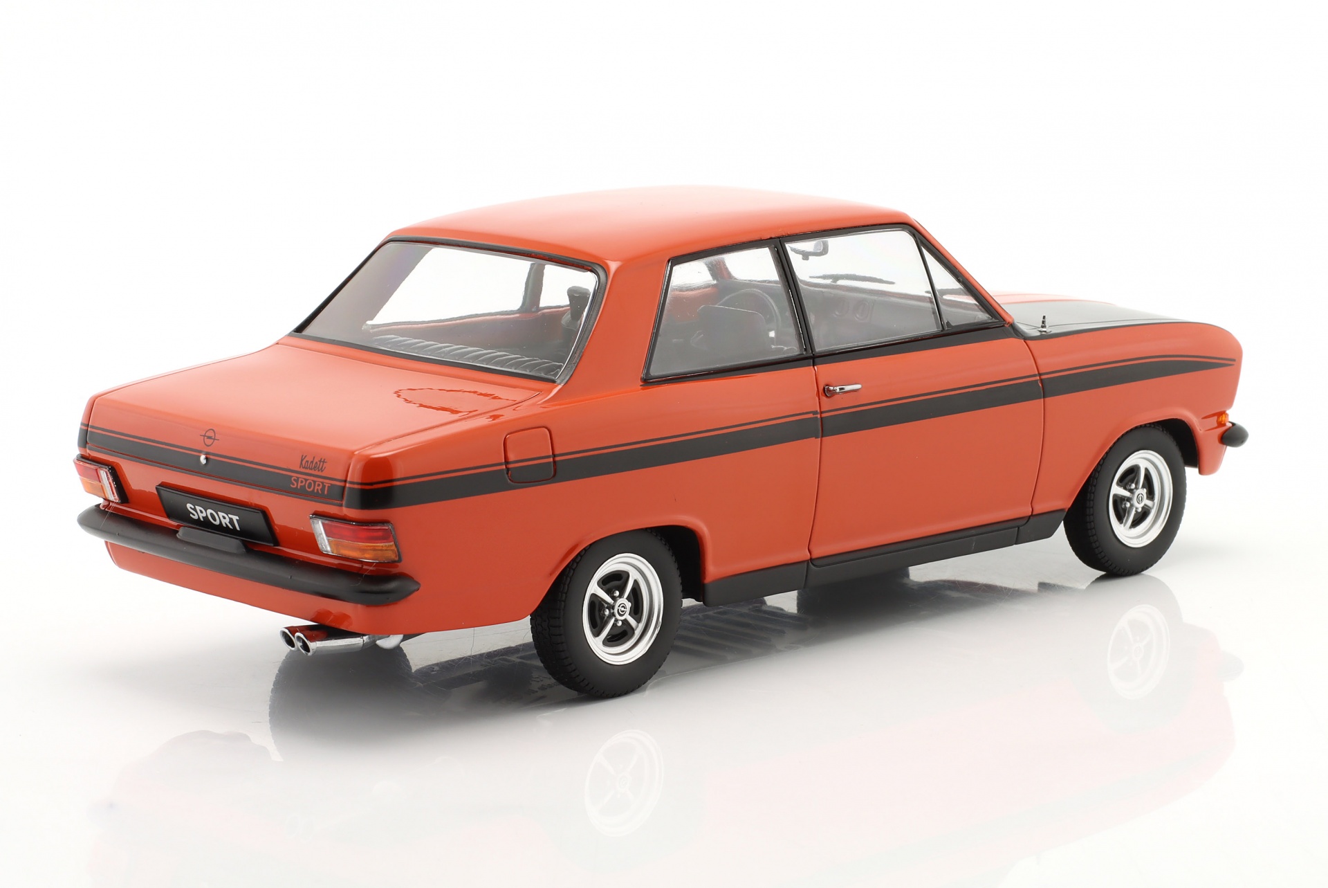 Opel Kadett B Sport Baujahr 1973 rot / schwarz  