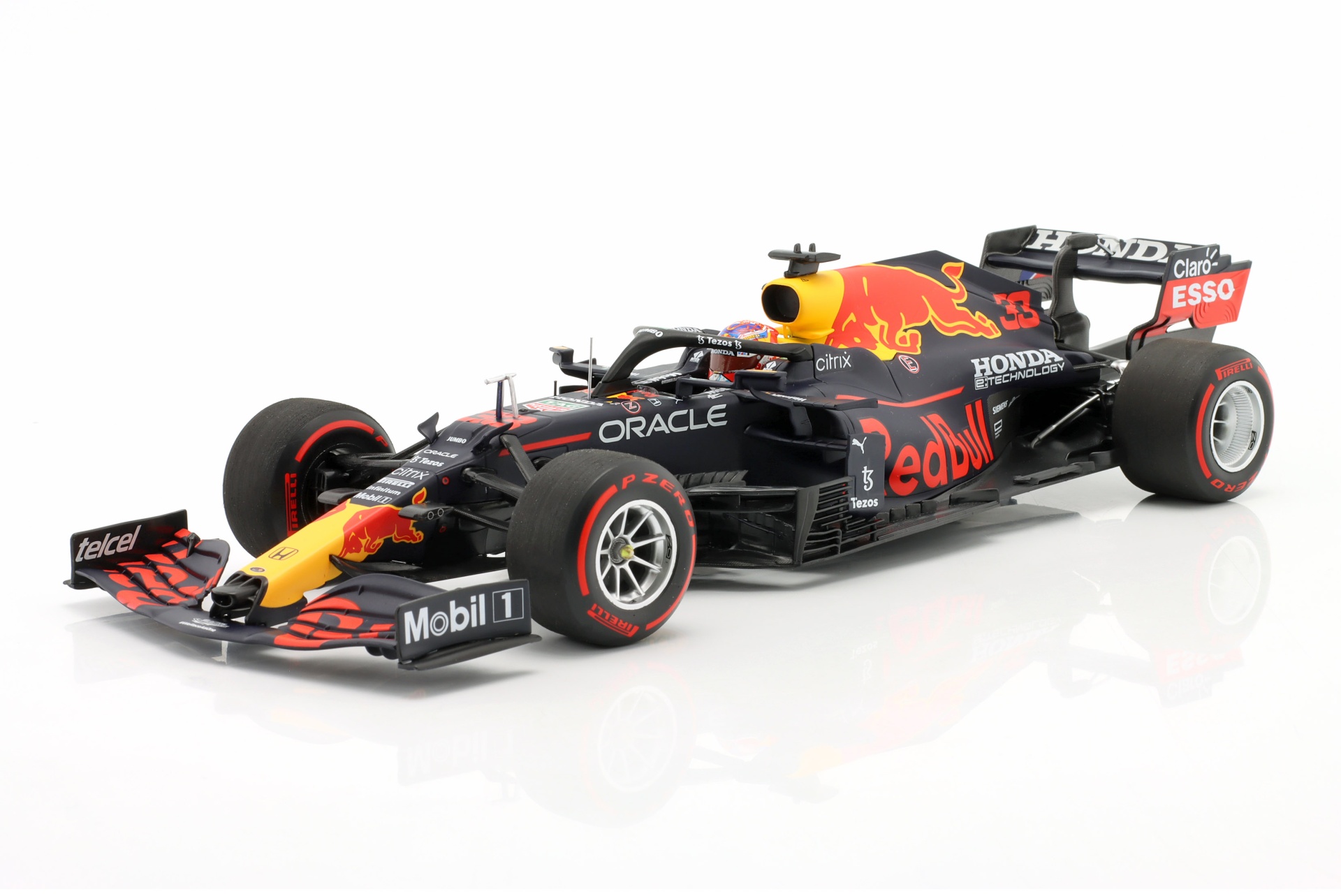 M. Verstappen Red Bull RB16B #33 Sieger Niederlande GP Formel 1 Weltmeister 2021  
