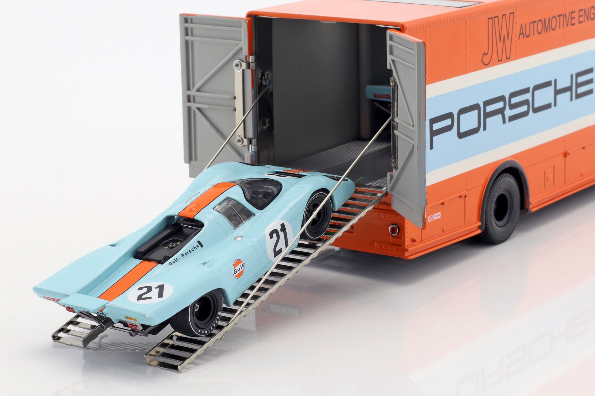 Mercedes-Benz O 317 Porsche Gulf Renntransporter Baujahr 1968  
