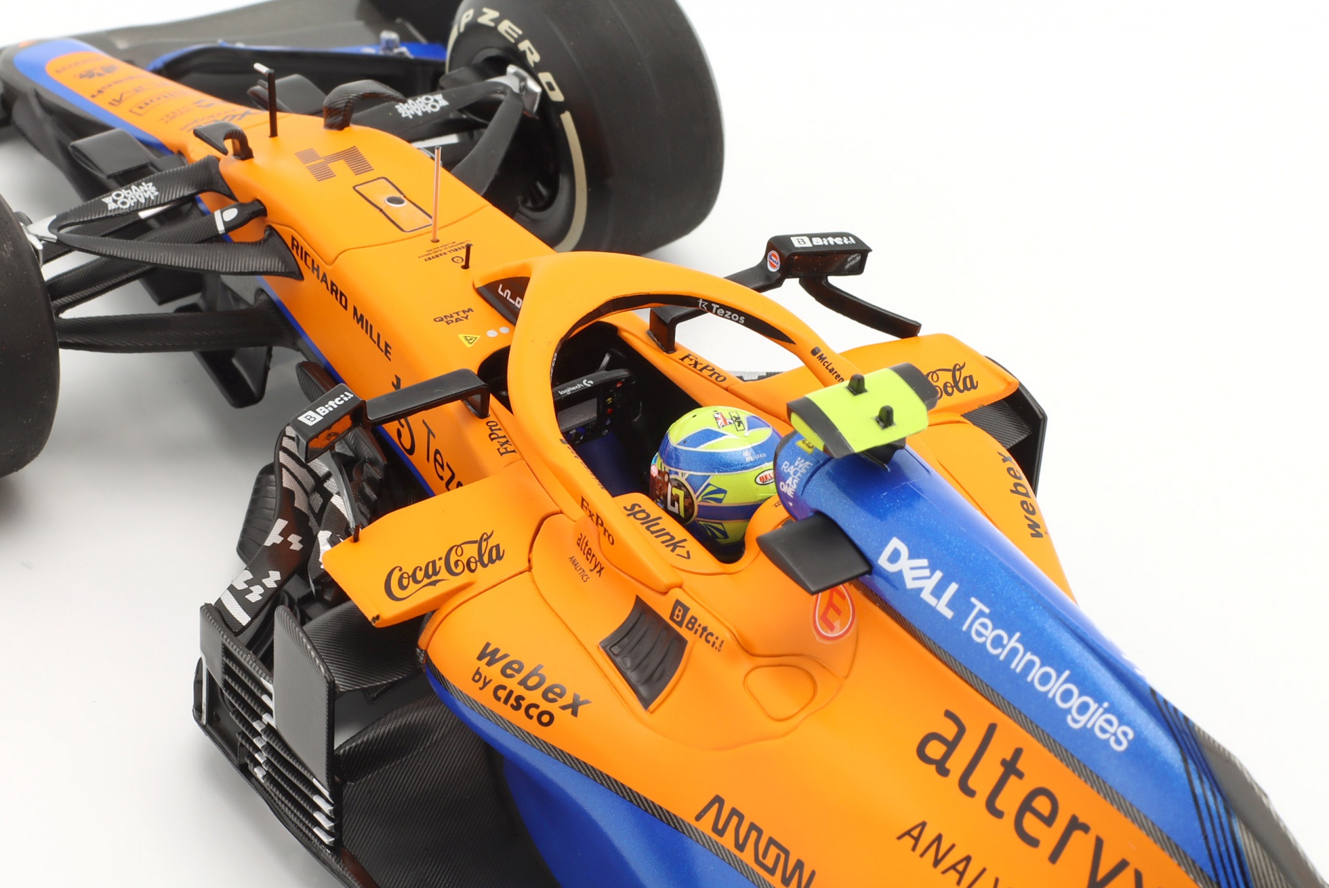Lando Norris McLaren MCL35M #4 2nd Italien GP Formel 1 2021  