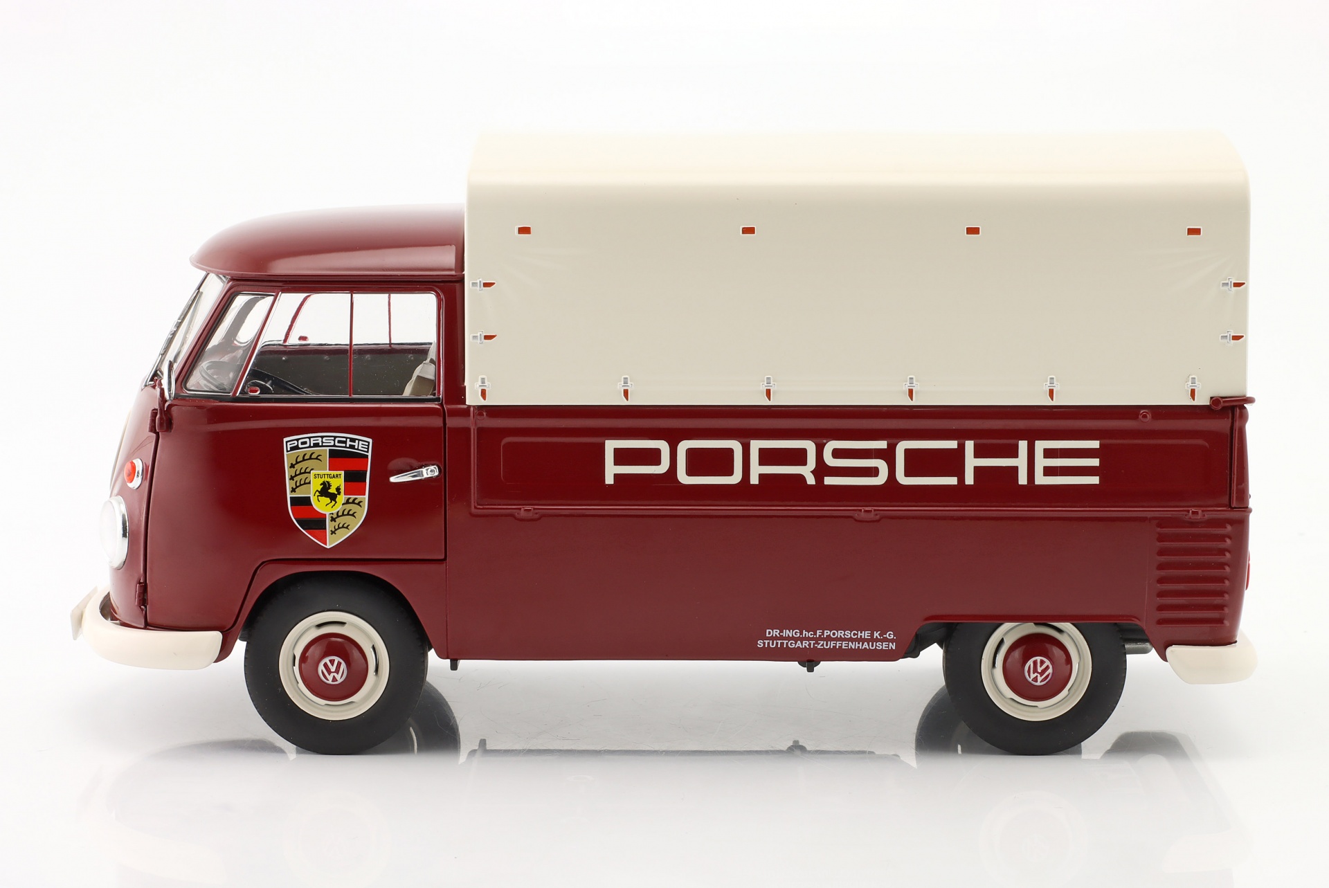 Volkswagen VW T1 Pick-Up Porsche Service 1950 dunkelrot  