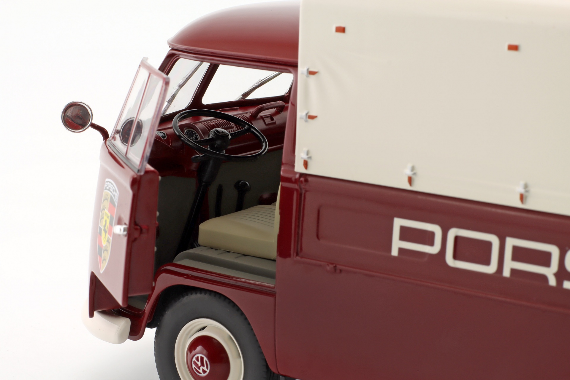 Volkswagen VW T1 Pick-Up Porsche Service 1950 dunkelrot  