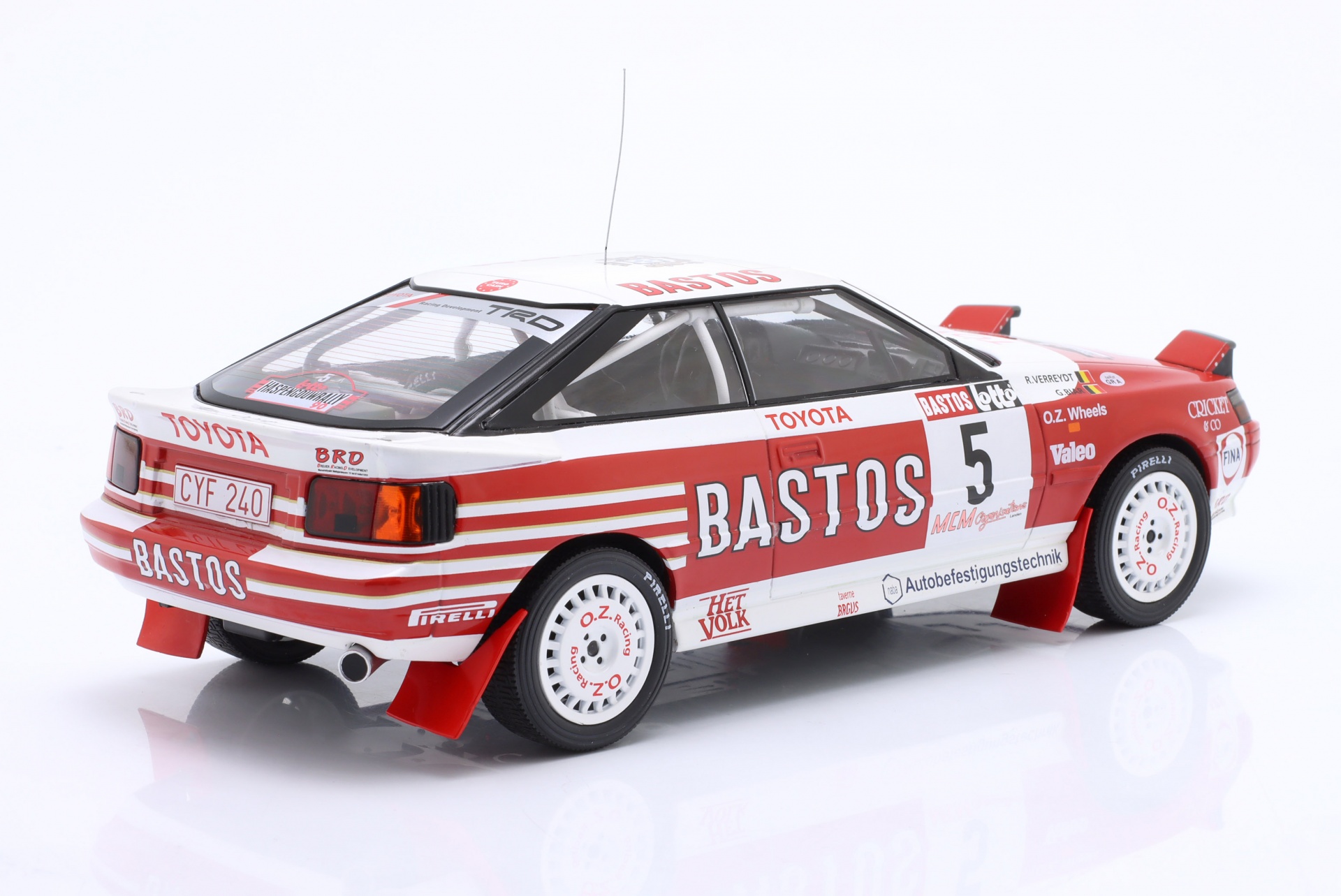 Toyota Celica GT-Four ST165 #5 Haspengouwrallye 1990 Verreydt, Biar  