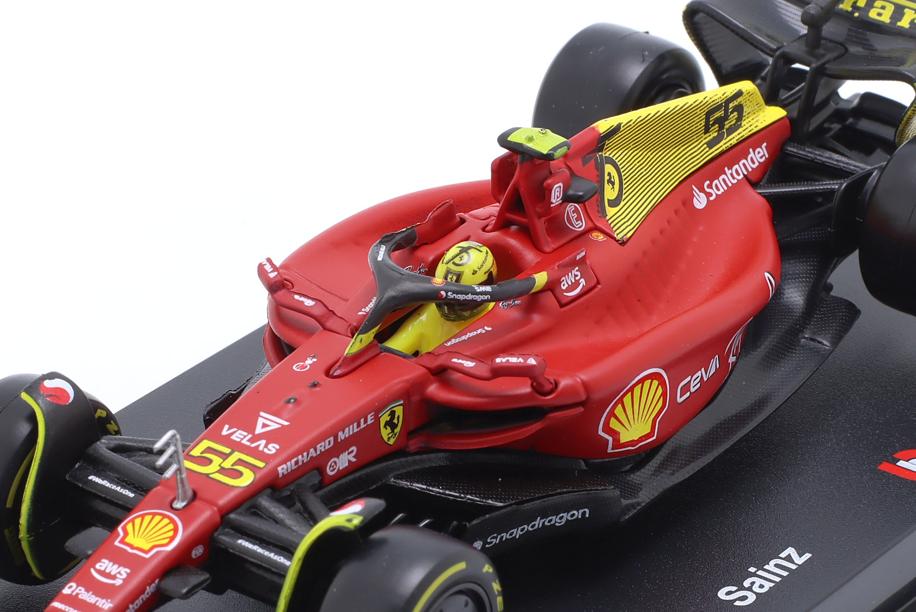 Carlos Sainz Jr. Ferrari F1-75 #55 4th Italien GP Formel 1 2022  