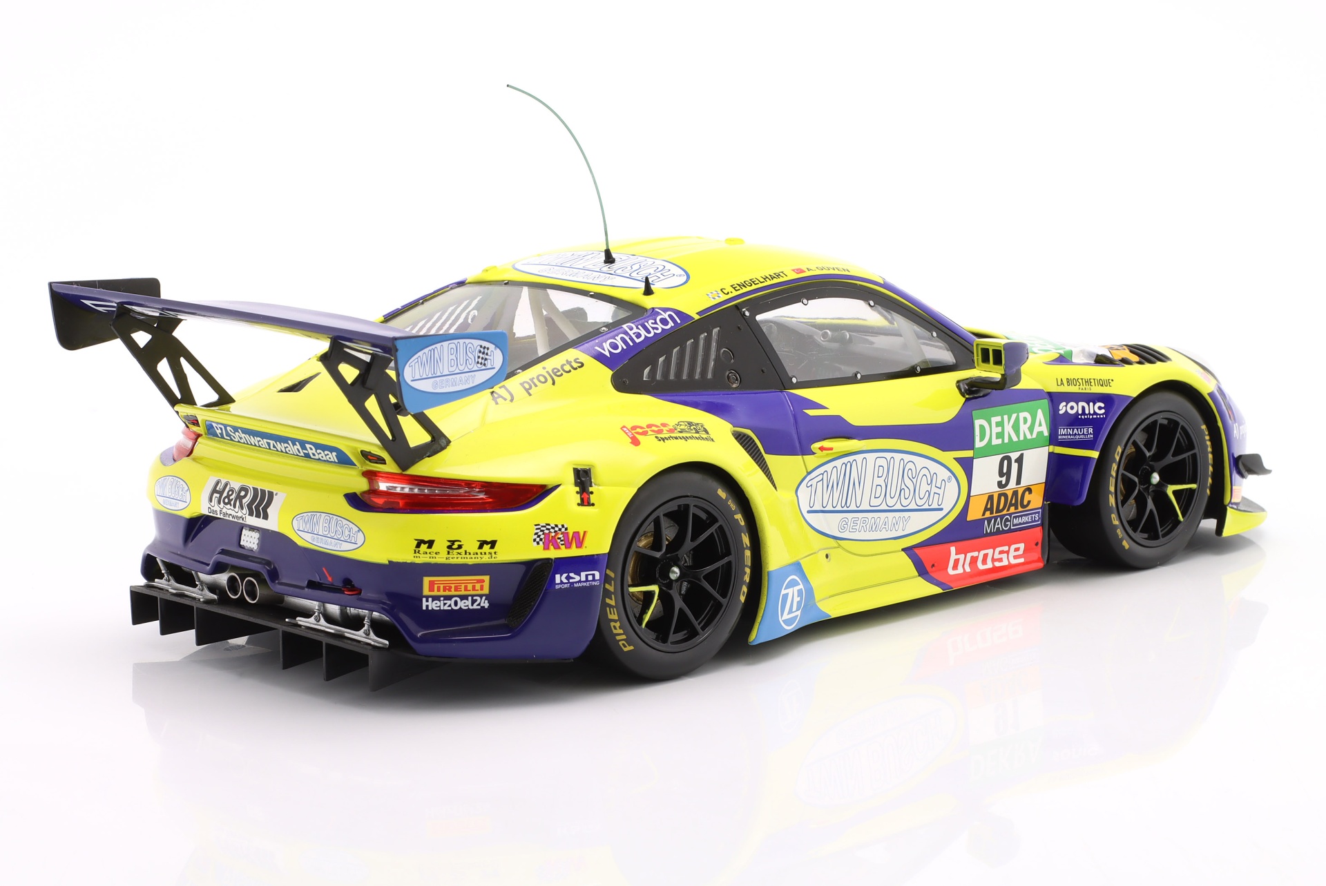 Porsche 911 GT3 R #91 ADAC GT Masters Vize Champions 2022 Engelhart, G&uuml;ven  