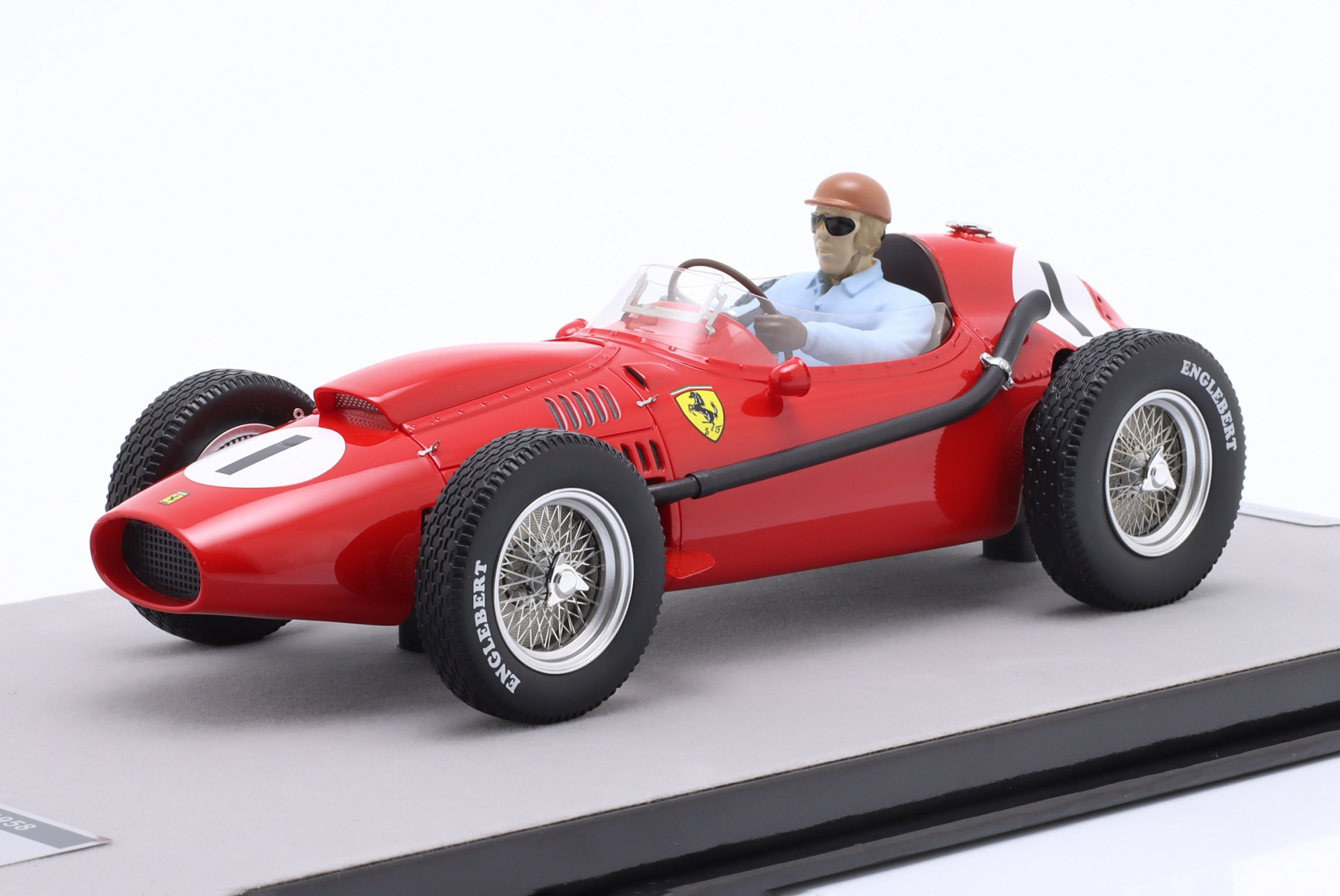 Peter Collins Ferrari 246 #1 Sieger British GP Formel 1 1958  