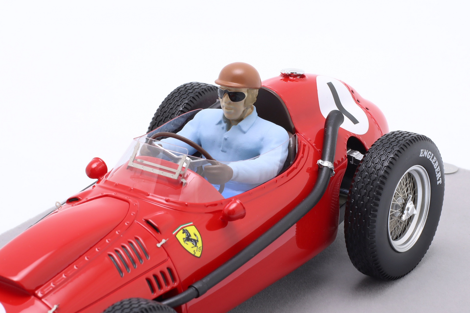 Peter Collins Ferrari 246 #1 Sieger British GP Formel 1 1958  