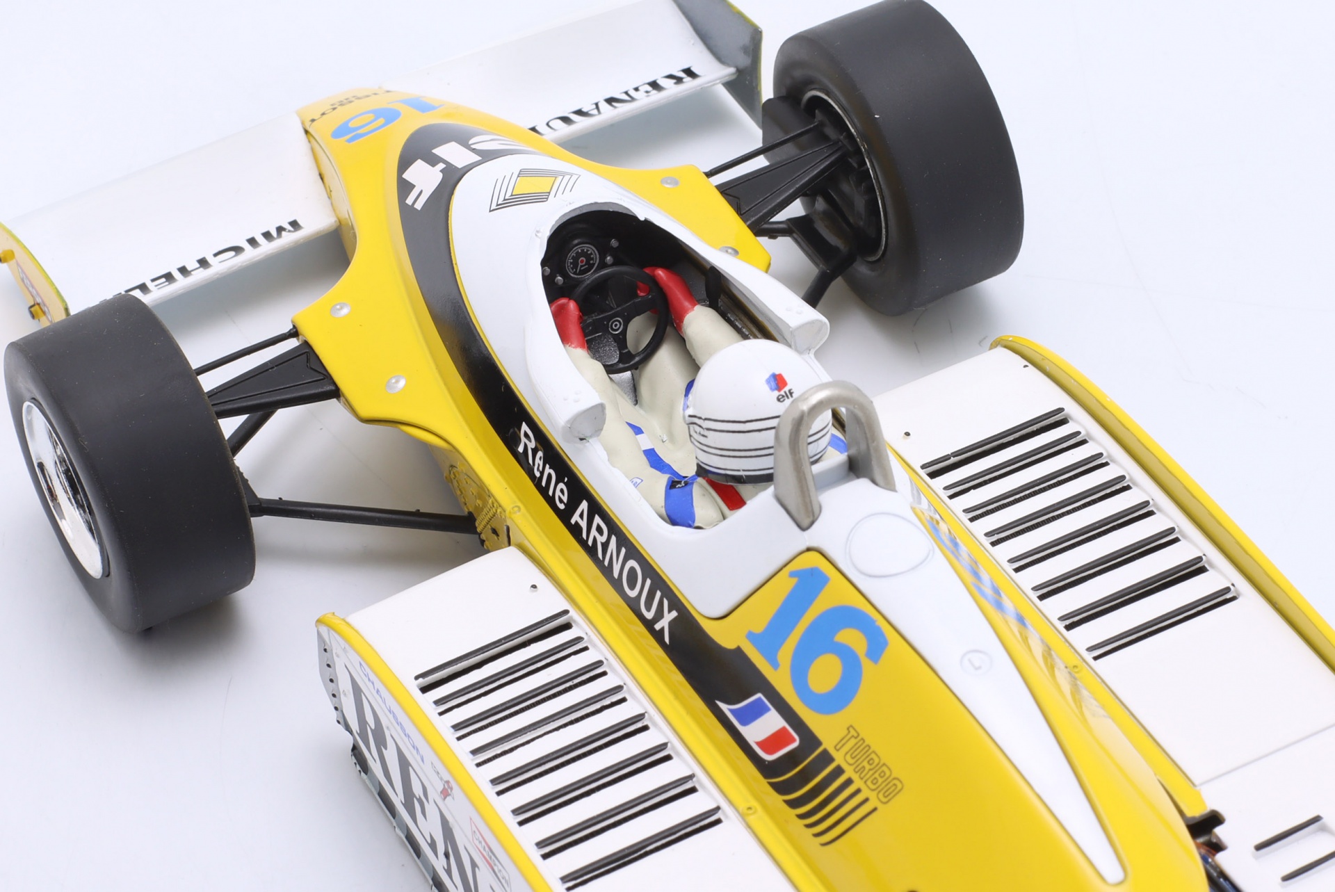 Rene Arnoux Renault RS10 #16 2nd Gro&szlig;britannien GP Formel 1 1979  MCG
