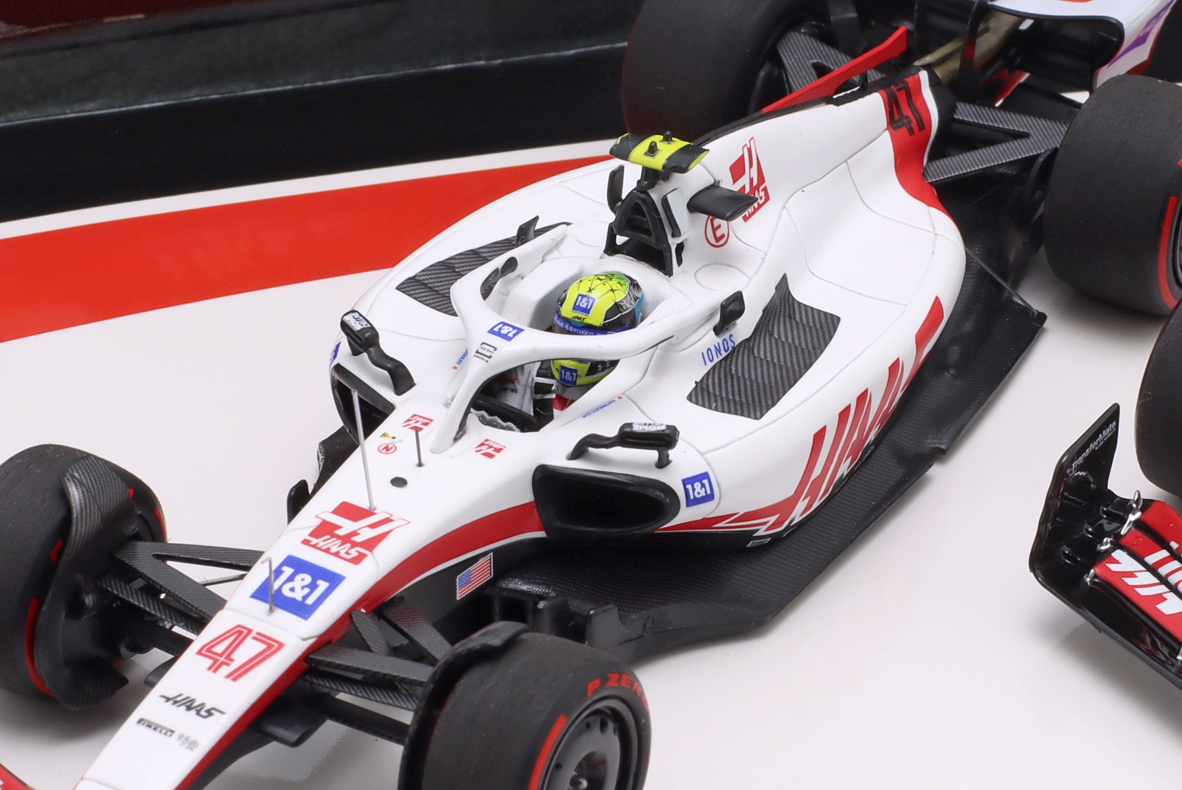 2-Car Set Schumacher #47 & Magnussen #20 Bahrain GP Formel 1 2022  