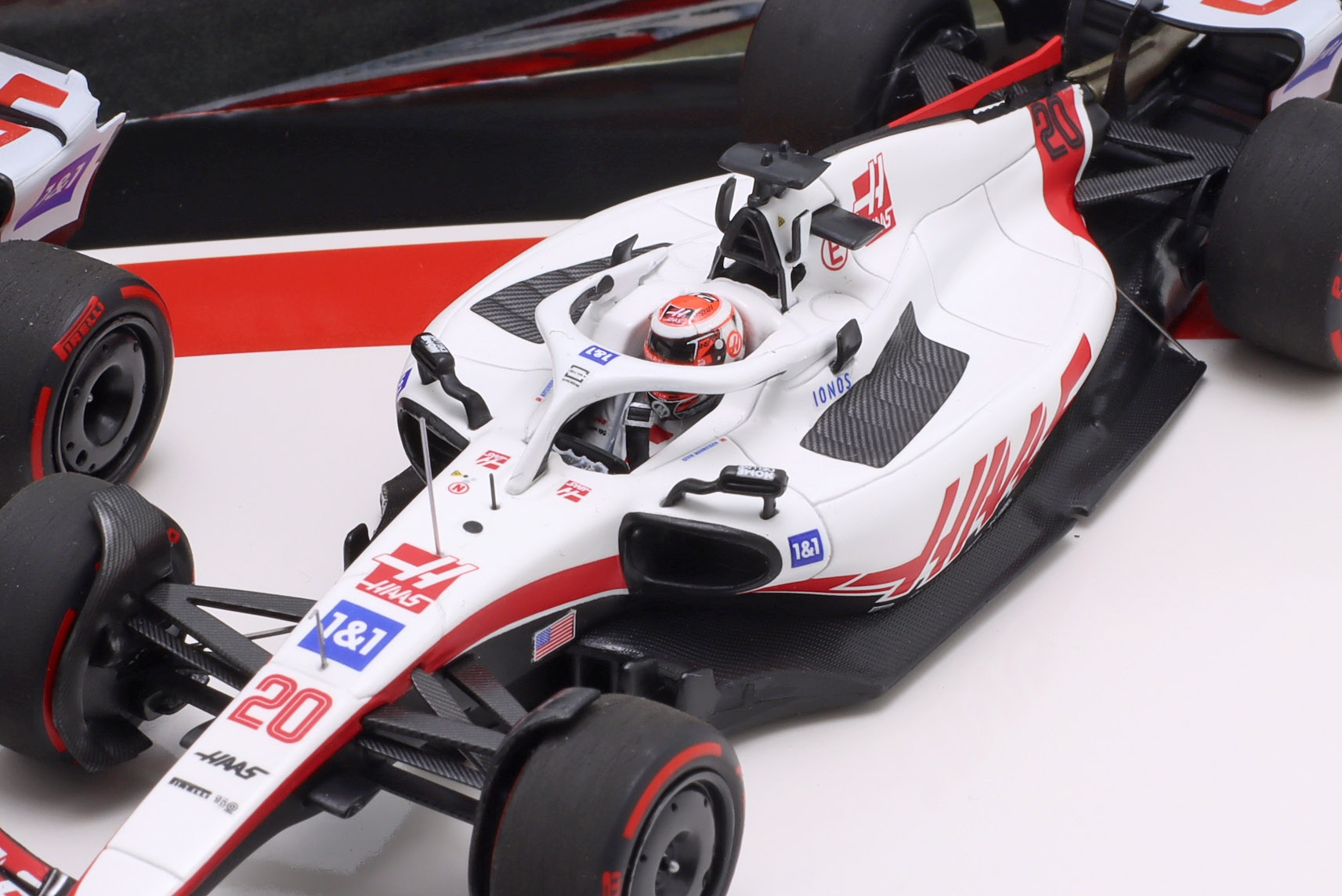 2-Car Set Schumacher #47 & Magnussen #20 Bahrain GP Formel 1 2022  