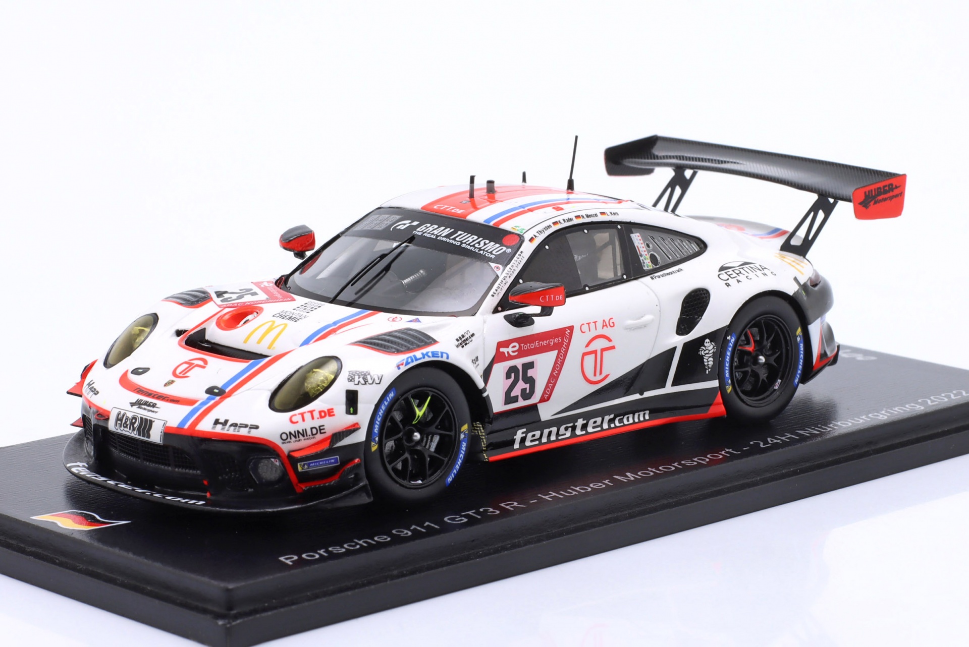 Porsche 911 GT3 R #25 11th 24h N&uuml;rburgring 2022 Huber Motorsport  