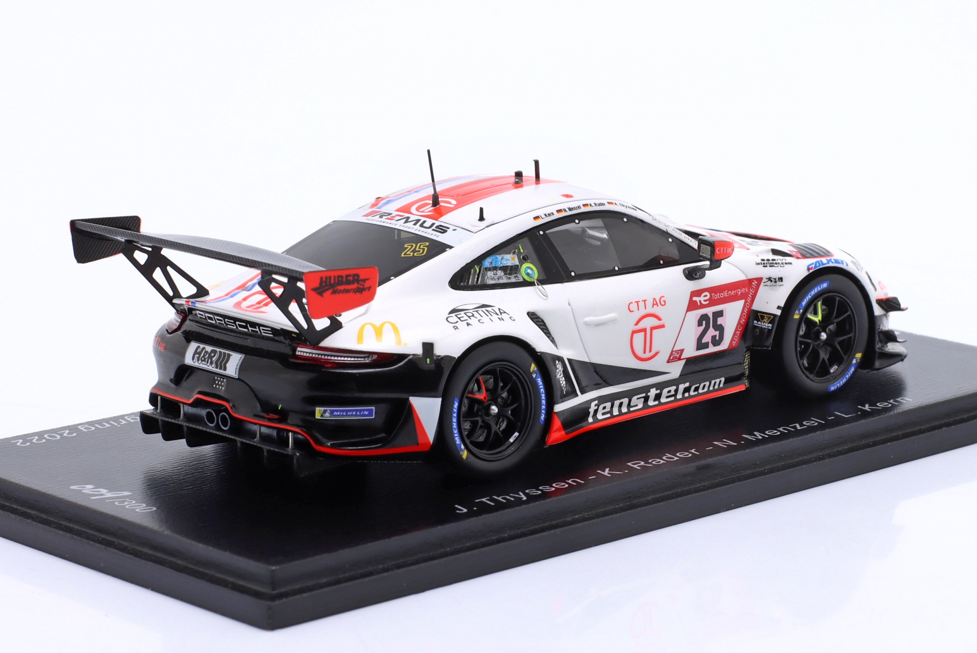 Porsche 911 GT3 R #25 11th 24h N&uuml;rburgring 2022 Huber Motorsport  